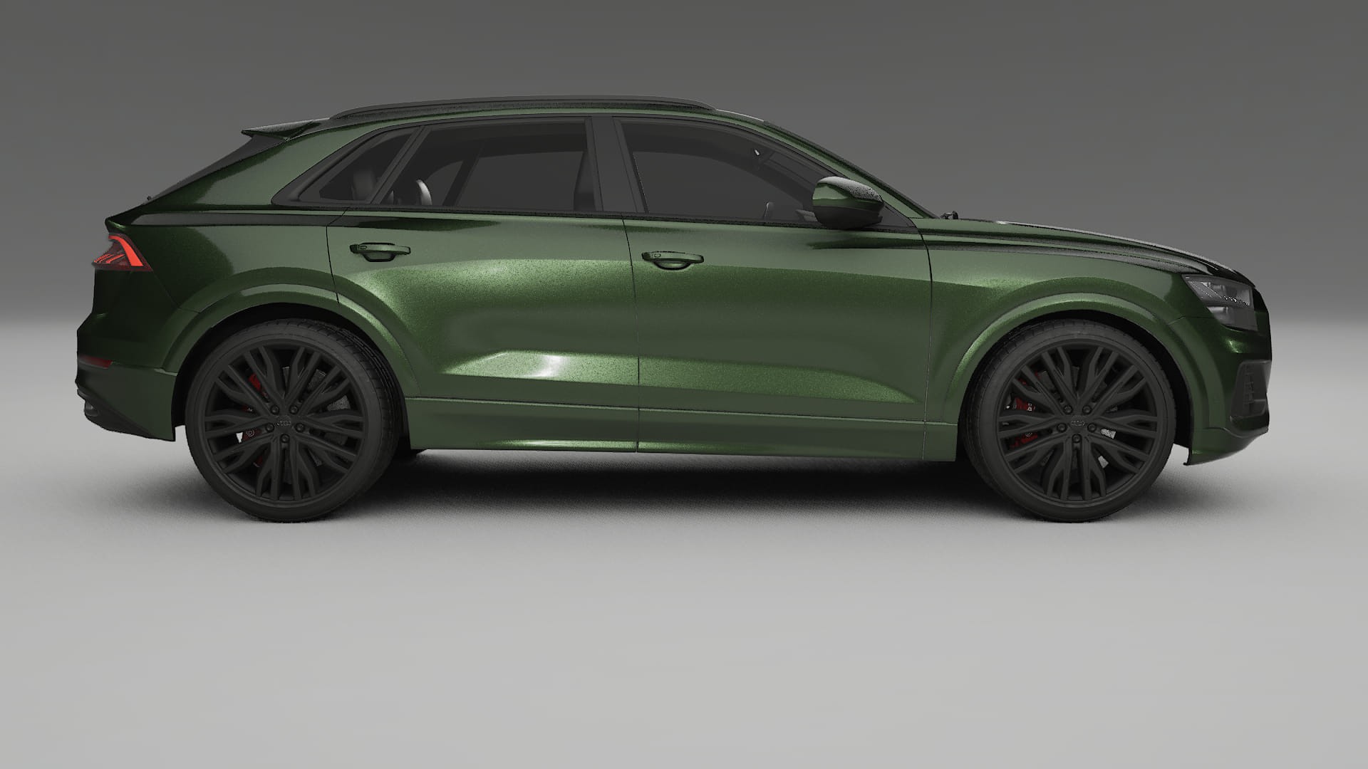 Audi Q8 F1 prefacelift pre LCI TPU Lackschutzfolie | LAGOON Farbwechsel PPF – Komplett-Vorgeschnittener Kit
