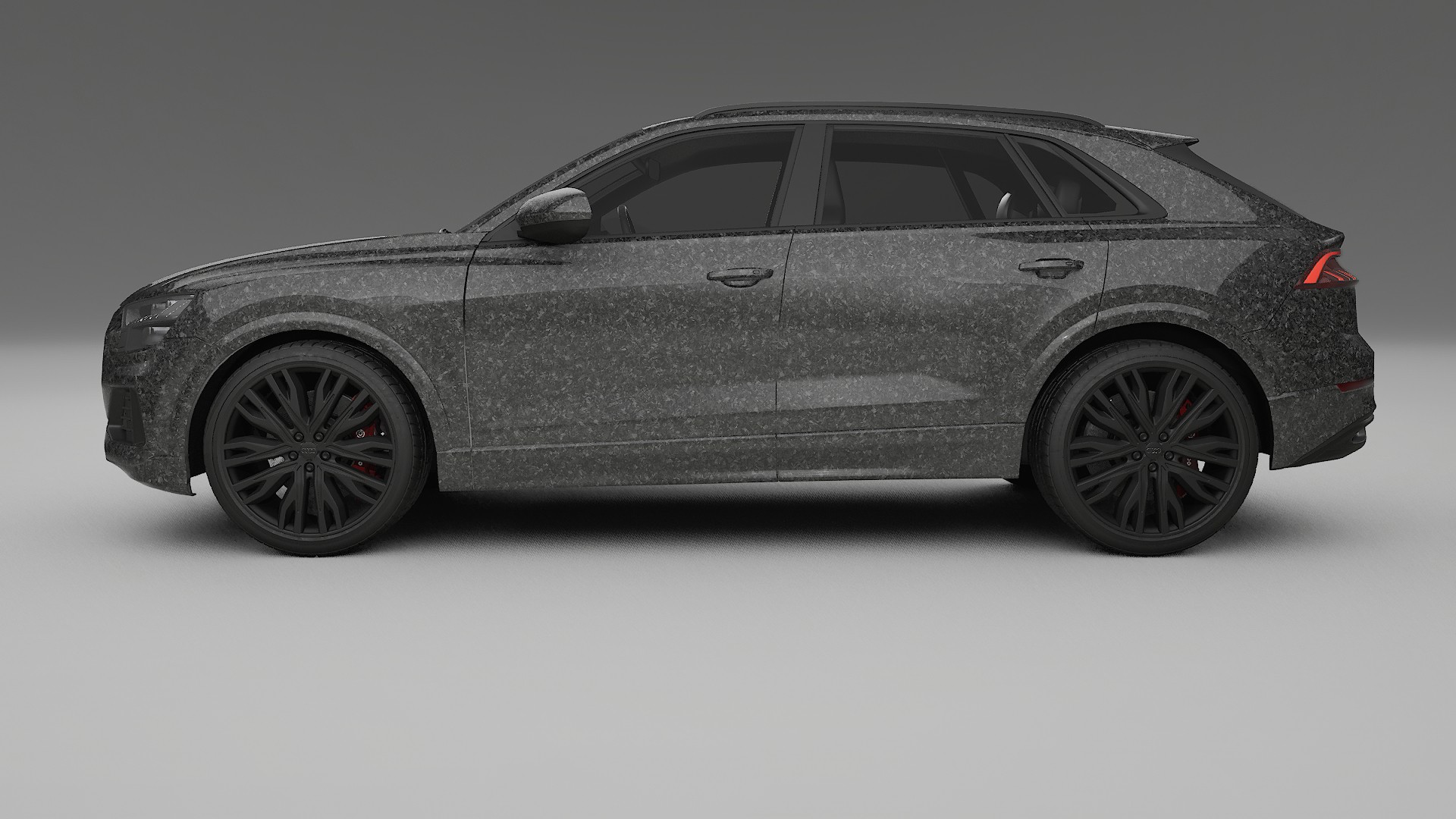Audi Q8 F1 prefacelift pre LCI TPU Lackschutzfolie | FORGED S Farbwechsel PPF – Komplett-Vorgeschnittener Kit