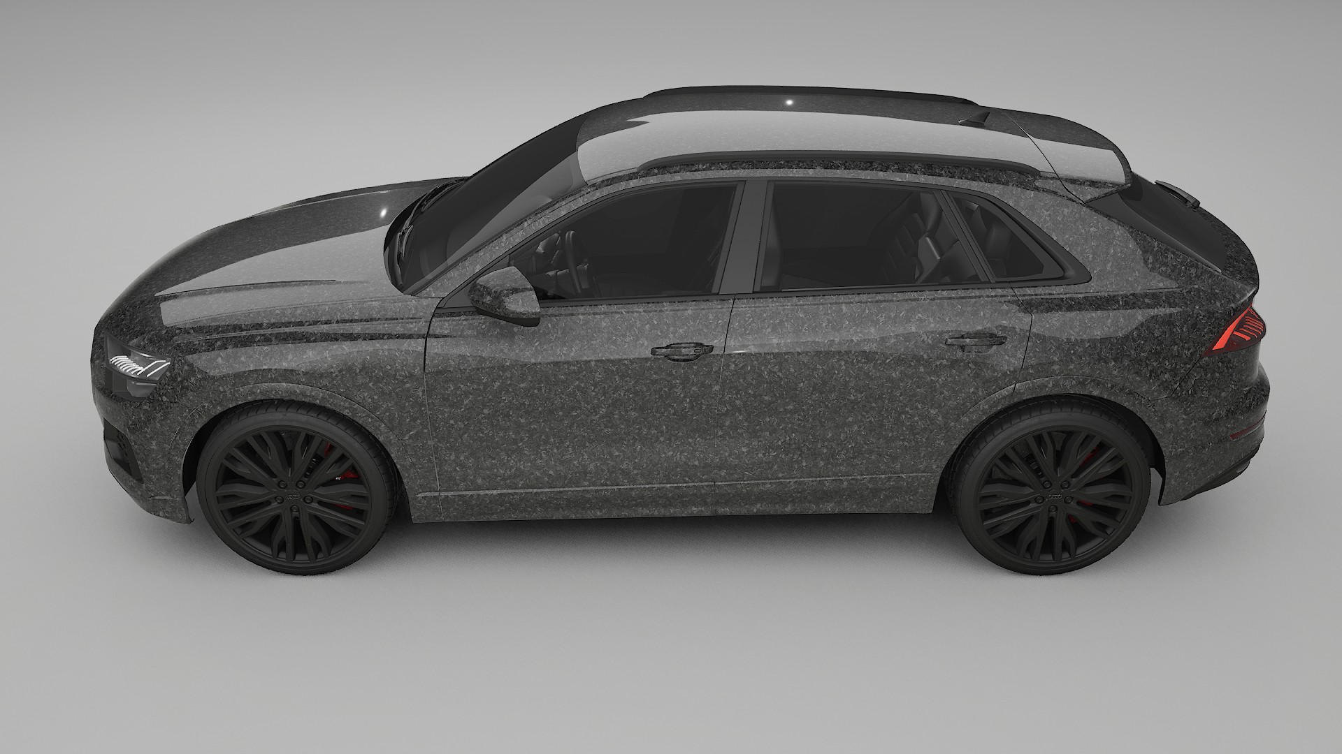Audi Q8 F1 prefacelift pre LCI TPU Lackschutzfolie | FORGED S Farbwechsel PPF – Komplett-Vorgeschnittener Kit