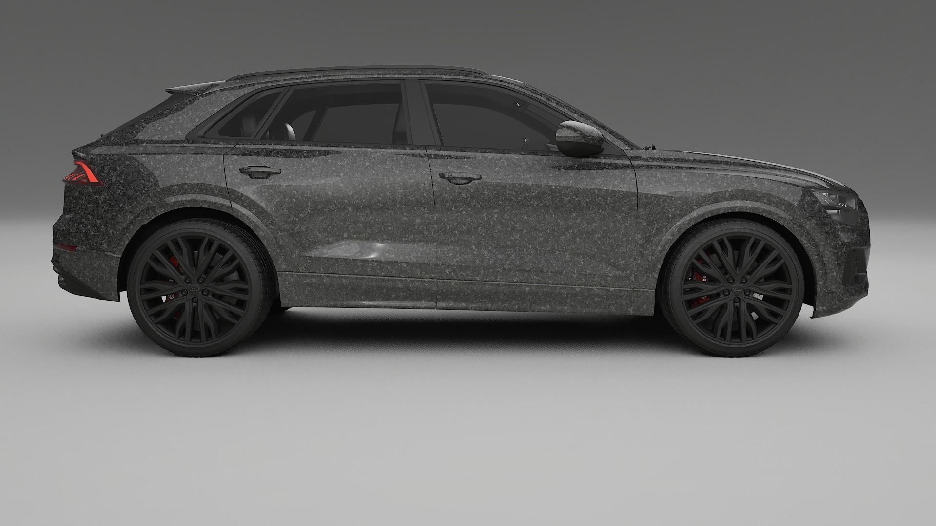 Audi Q8 F1 prefacelift pre LCI TPU Lackschutzfolie | FORGED S Farbwechsel PPF – Komplett-Vorgeschnittener Kit