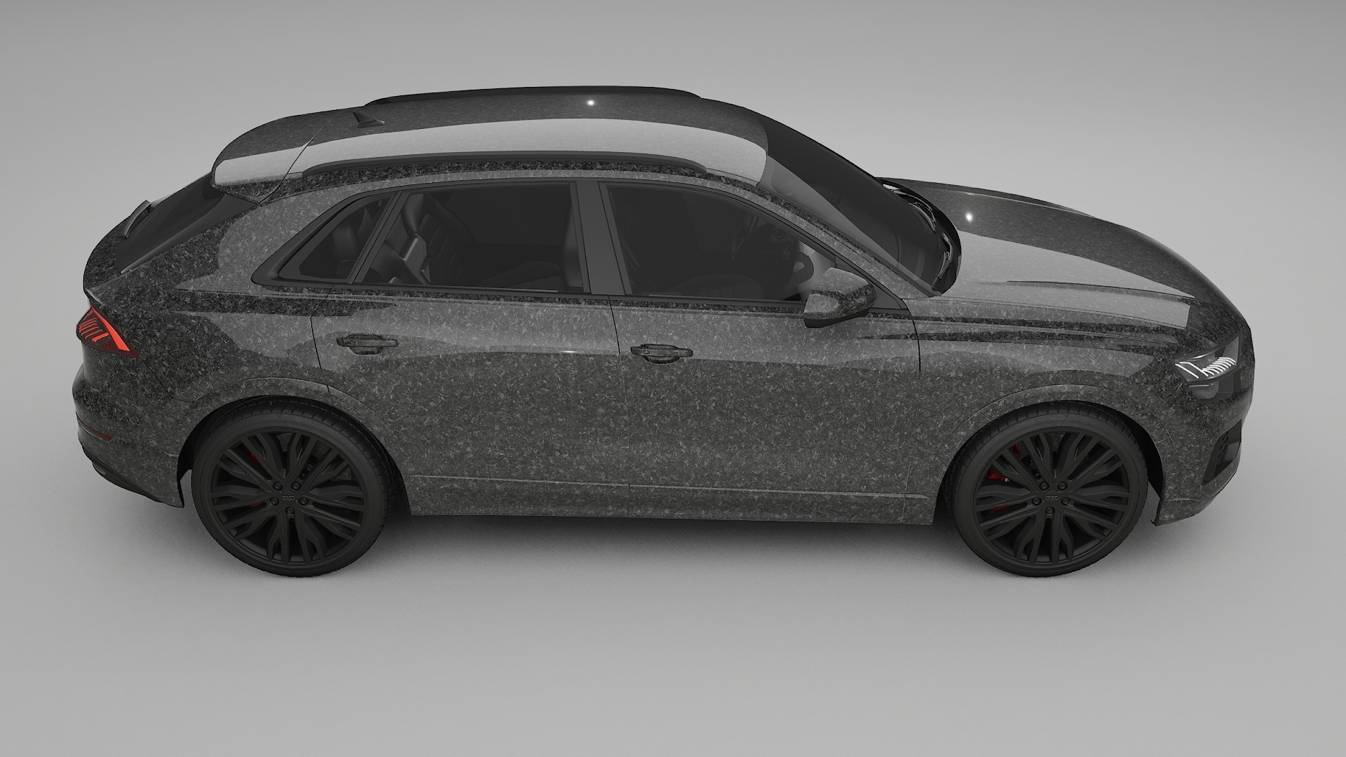 Audi Q8 F1 prefacelift pre LCI TPU Lackschutzfolie | FORGED S Farbwechsel PPF – Komplett-Vorgeschnittener Kit