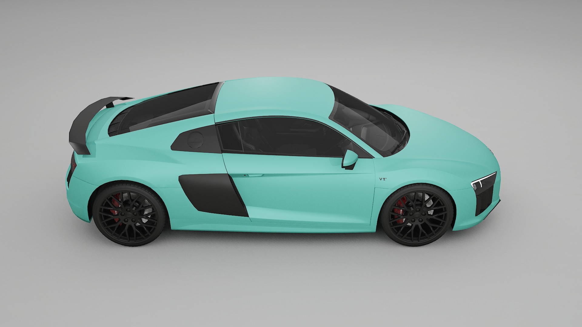 Audi R8 typ 4S prefacelift pre LCI TPU Lackschutzfolie | FROST Farbwechsel PPF – Komplett-Vorgeschnittener Kit
