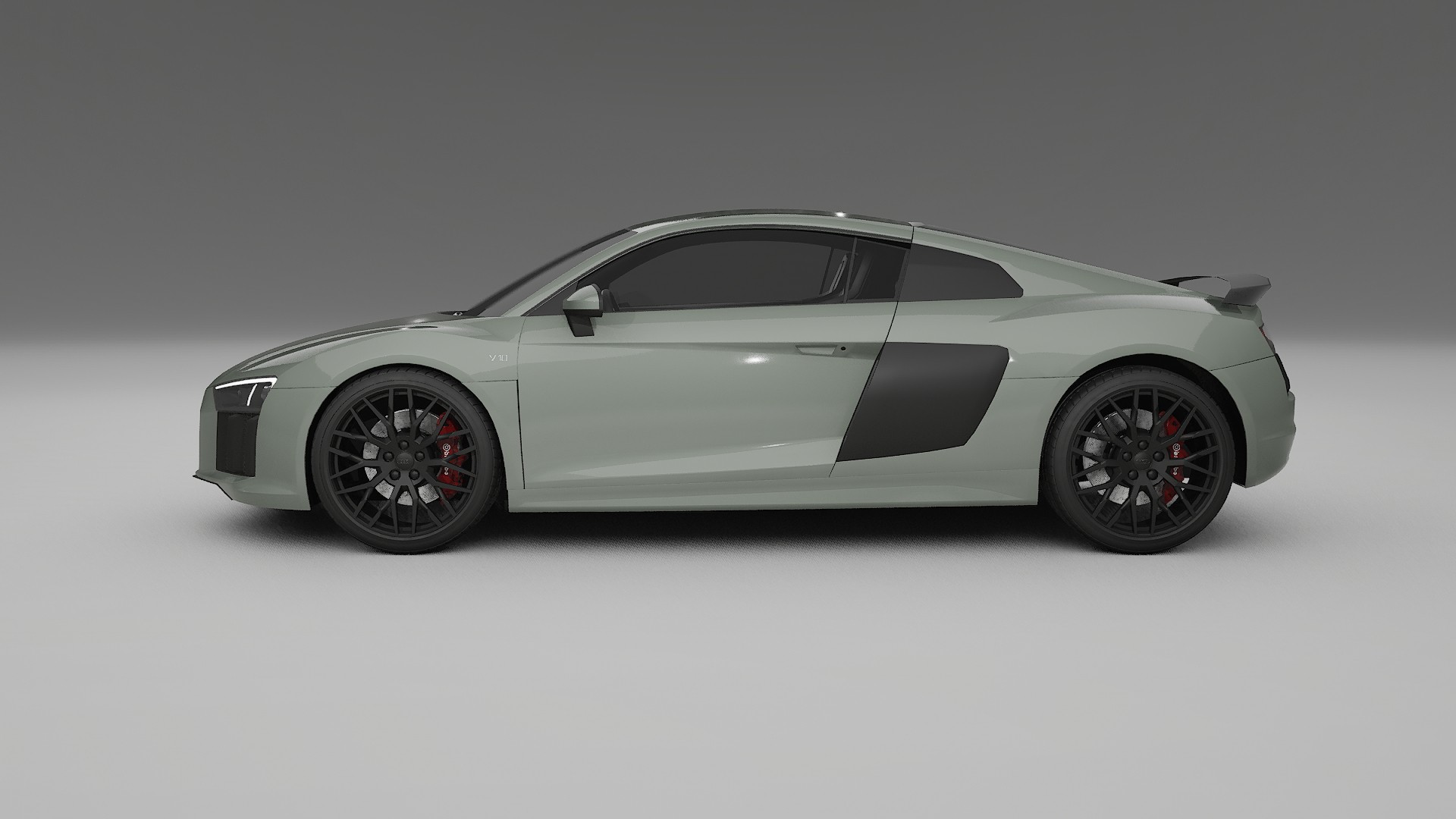 Audi R8 typ 4S prefacelift pre LCI TPU Lackschutzfolie | SLATE Farbwechsel PPF – Komplett-Vorgeschnittener Kit