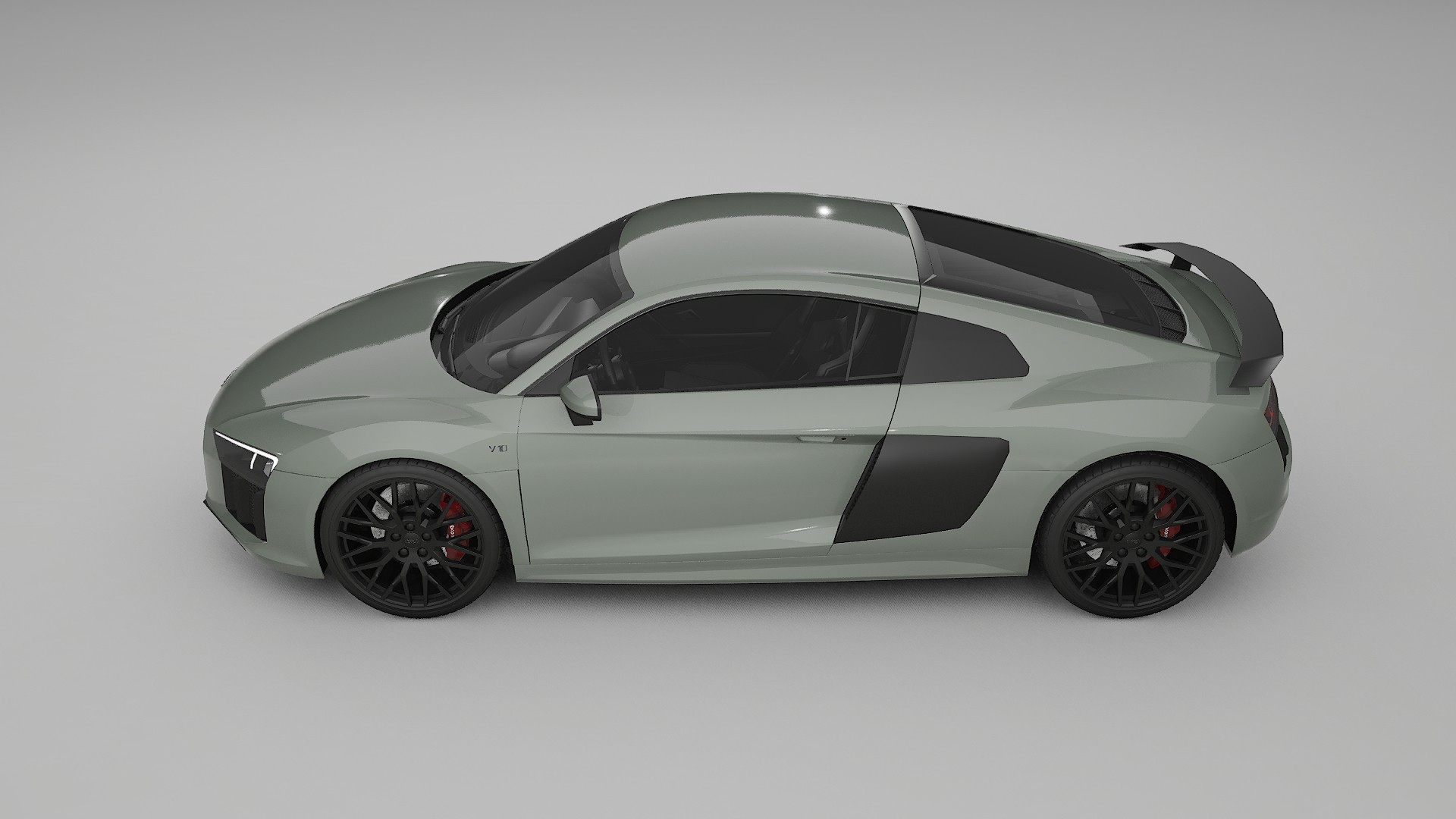 Audi R8 typ 4S prefacelift pre LCI TPU Lackschutzfolie | SLATE Farbwechsel PPF – Komplett-Vorgeschnittener Kit