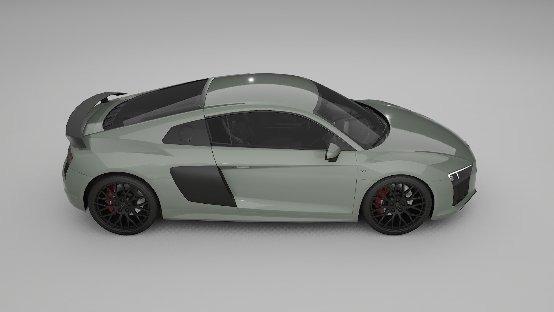 Audi R8 typ 4S prefacelift pre LCI TPU Lackschutzfolie | SLATE Farbwechsel PPF – Komplett-Vorgeschnittener Kit