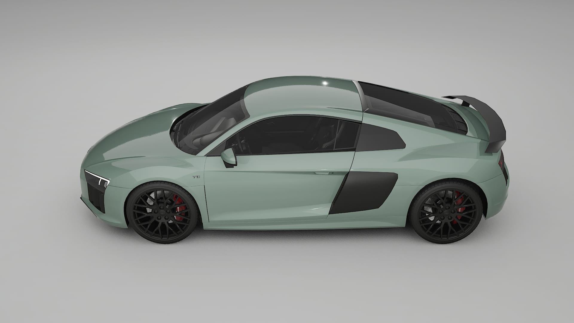 Audi R8 typ 4S prefacelift pre LCI TPU Lackschutzfolie | CINDER Farbwechsel PPF – Komplett-Vorgeschnittener Kit