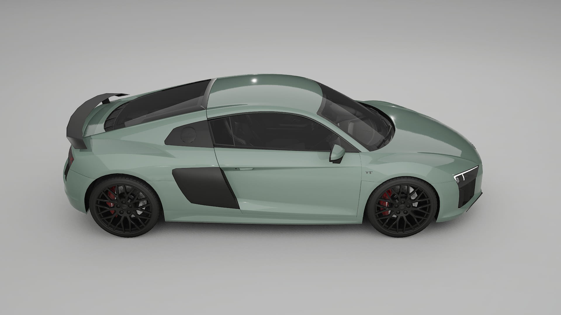 Audi R8 typ 4S prefacelift pre LCI TPU Lackschutzfolie | CINDER Farbwechsel PPF – Komplett-Vorgeschnittener Kit
