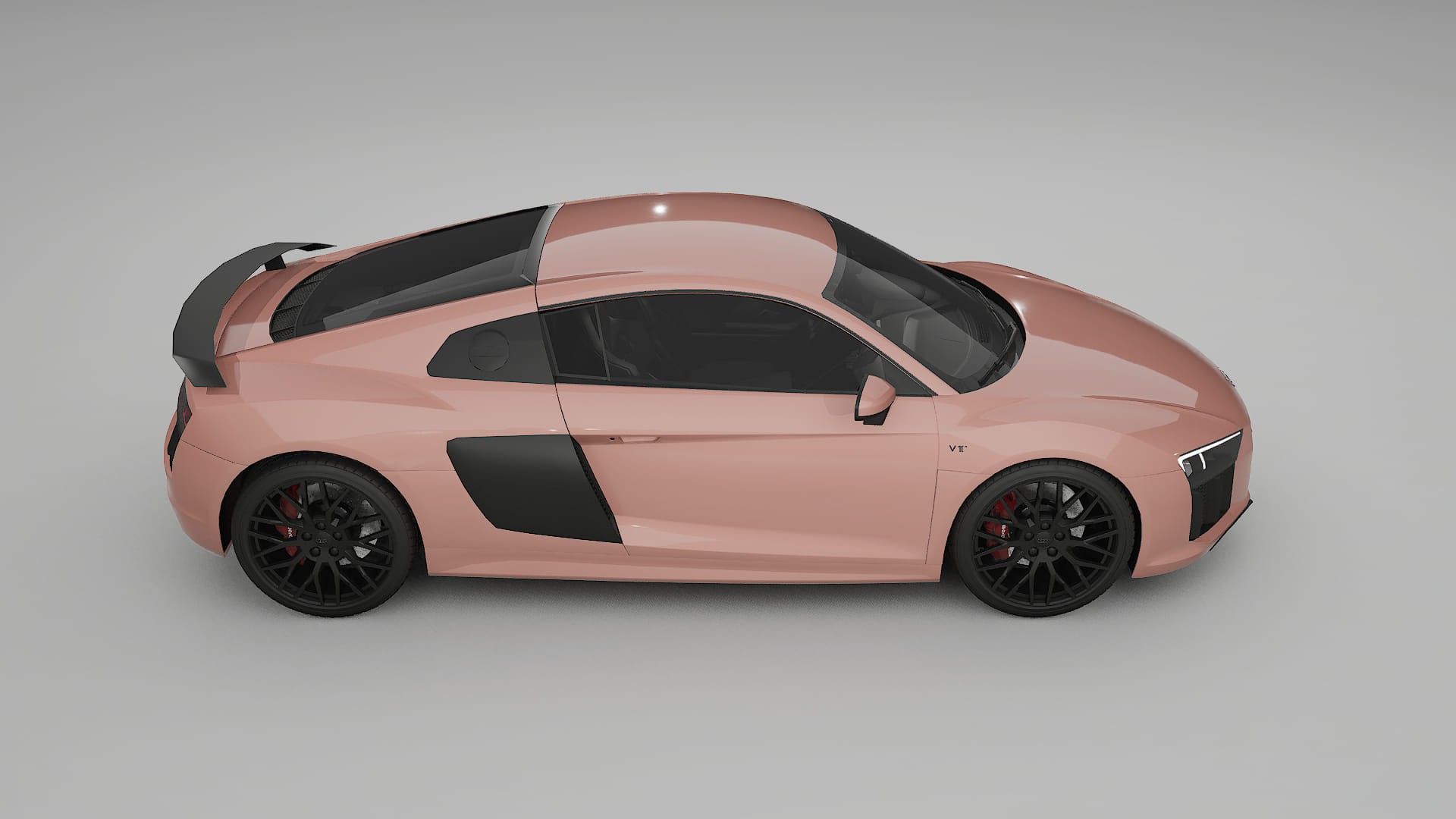 Audi R8 typ 4S prefacelift pre LCI TPU Lackschutzfolie | BLUSH Farbwechsel PPF – Komplett-Vorgeschnittener Kit