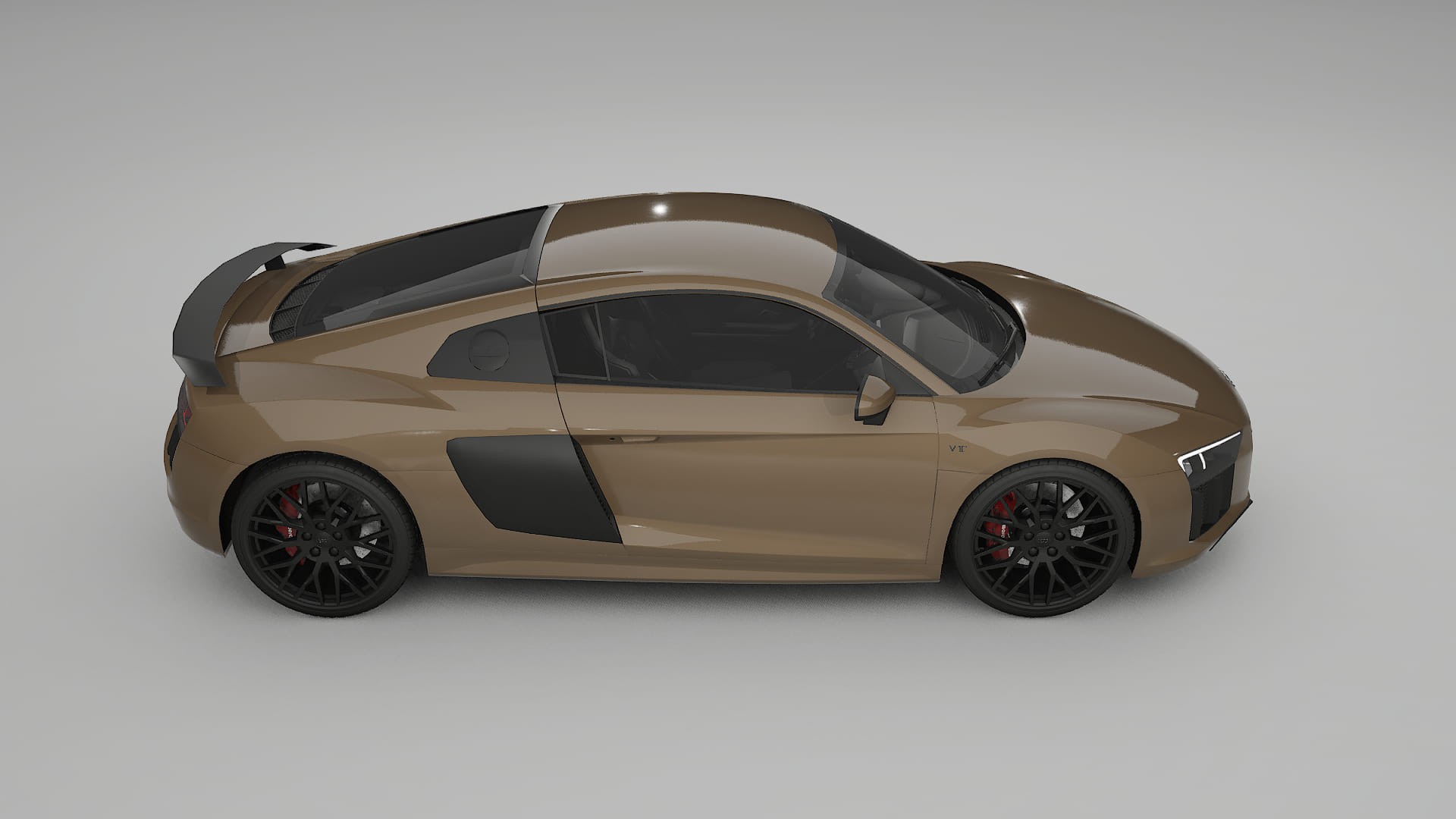 Audi R8 typ 4S prefacelift pre LCI TPU Lackschutzfolie | SAHARA Farbwechsel PPF – Komplett-Vorgeschnittener Kit