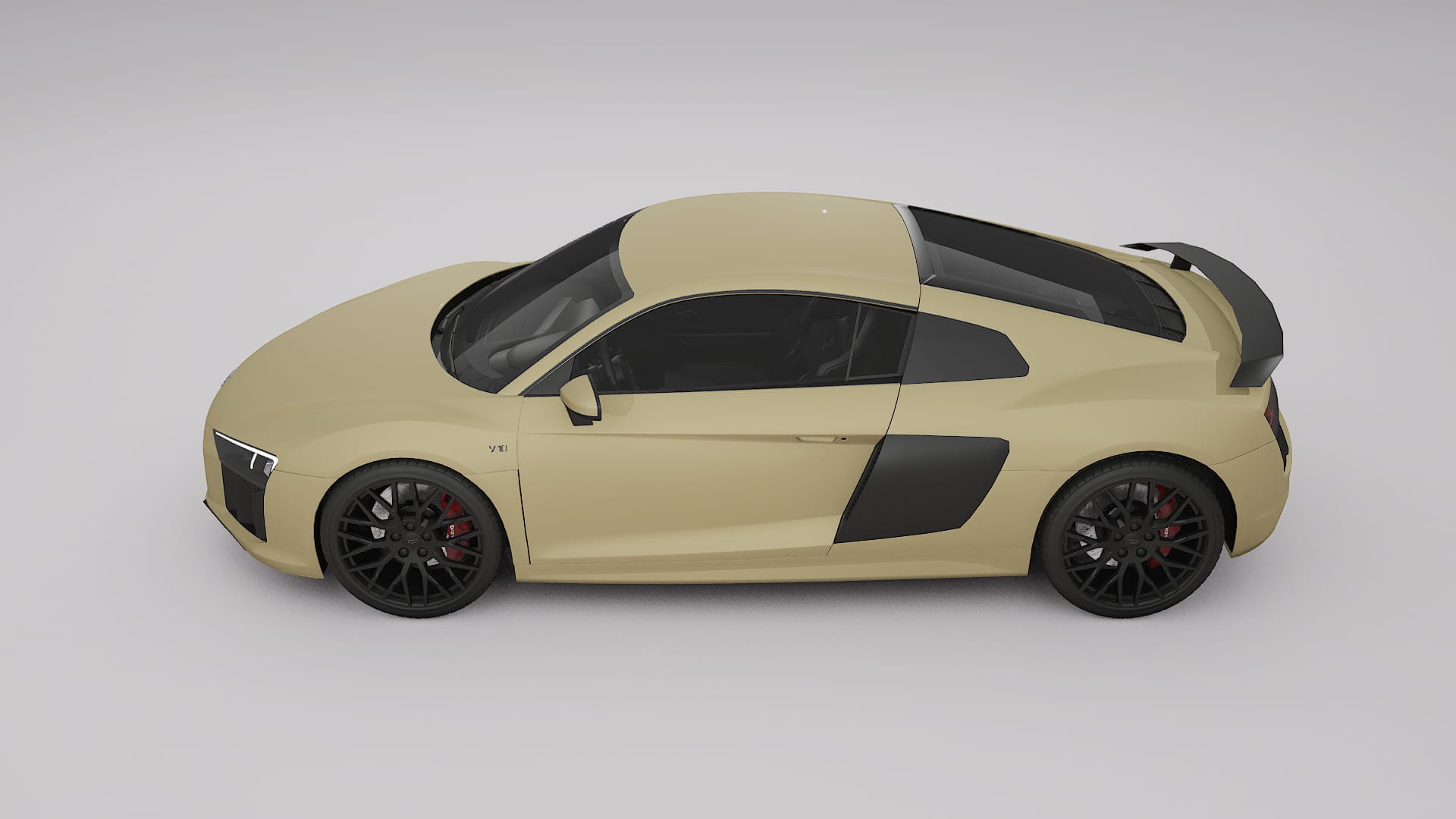 Audi R8 typ 4S prefacelift pre LCI TPU Lackschutzfolie | SAND Farbwechsel PPF – Komplett-Vorgeschnittener Kit