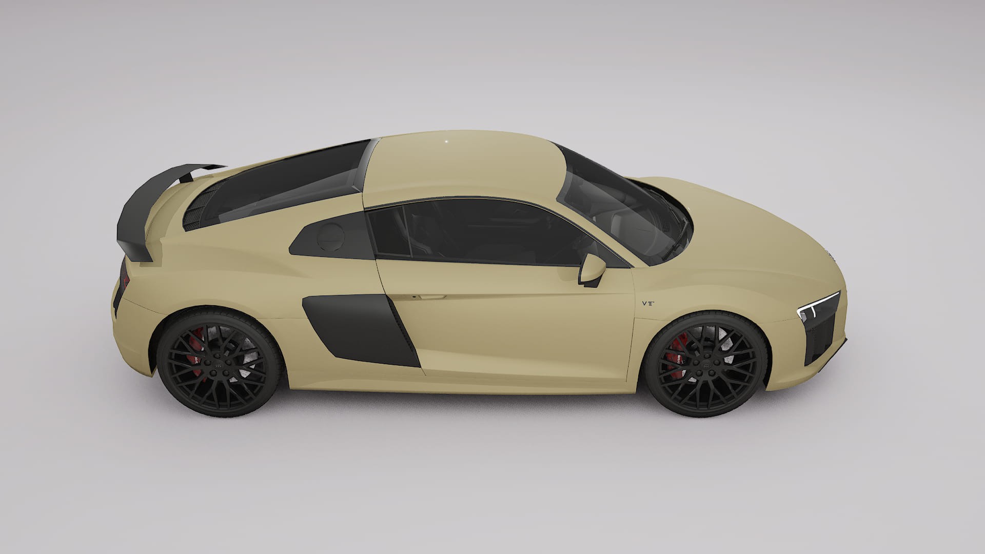 Audi R8 typ 4S prefacelift pre LCI TPU Lackschutzfolie | SAND Farbwechsel PPF – Komplett-Vorgeschnittener Kit