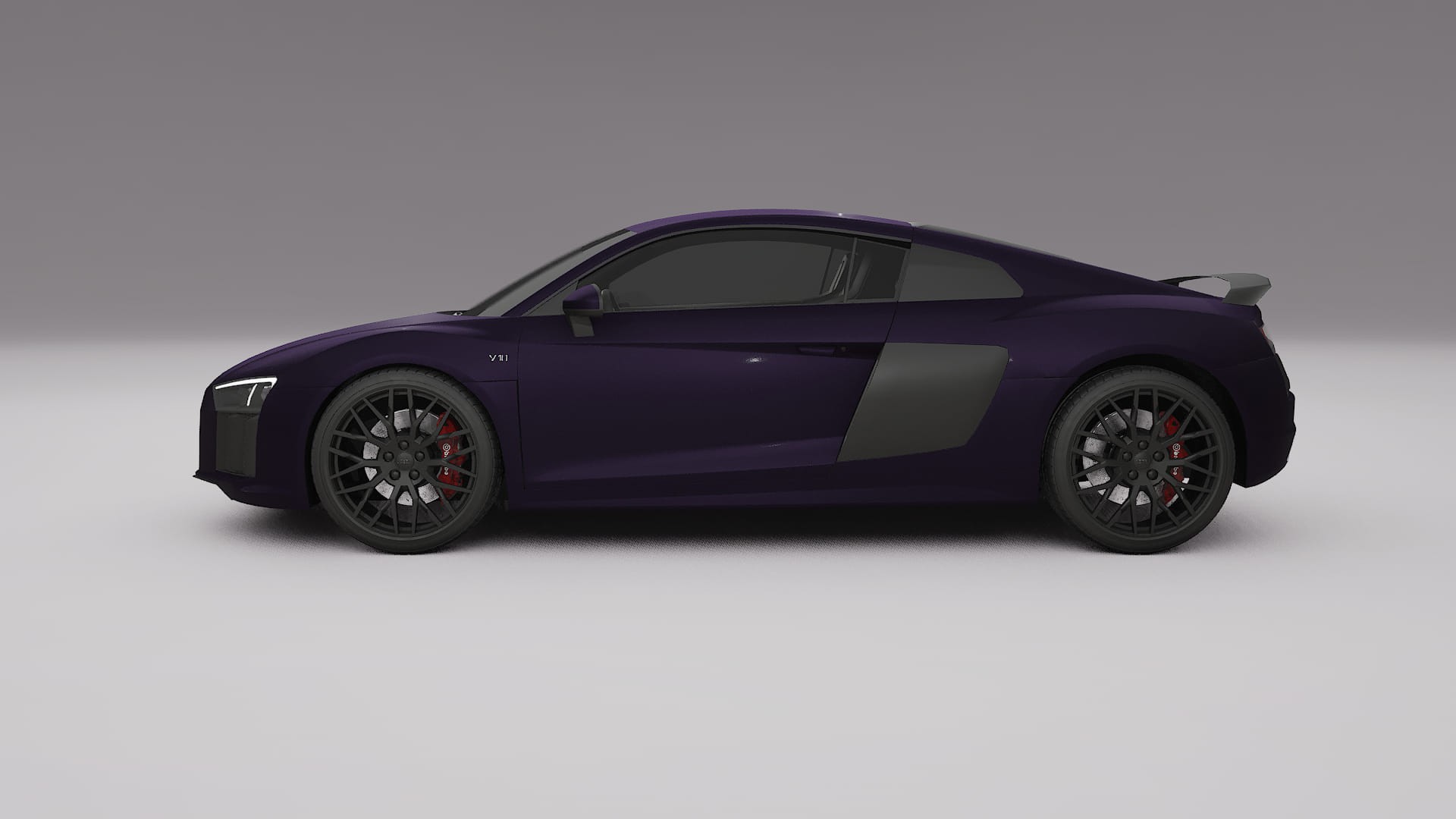 Audi R8 typ 4S prefacelift pre LCI TPU Lackschutzfolie | VIOLET Farbwechsel PPF – Komplett-Vorgeschnittener Kit