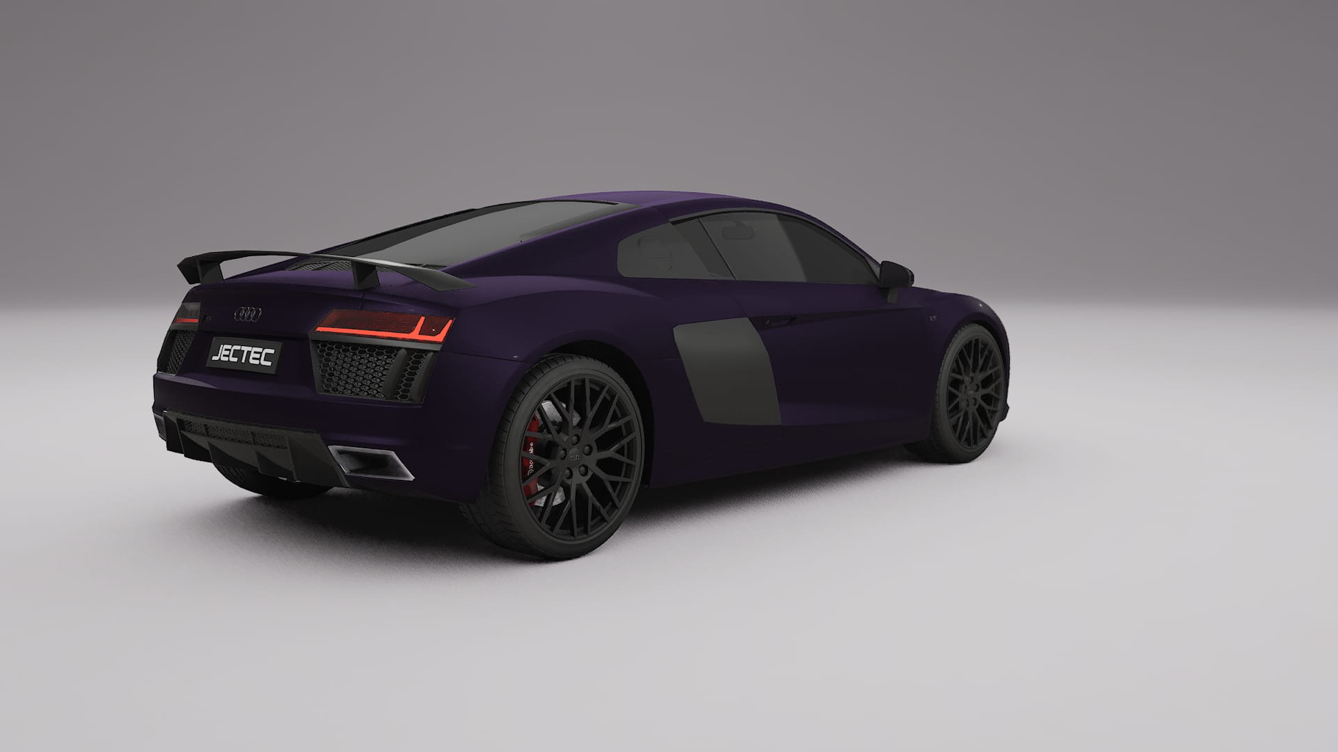 Audi R8 typ 4S prefacelift pre LCI TPU Lackschutzfolie | VIOLET Farbwechsel PPF – Komplett-Vorgeschnittener Kit