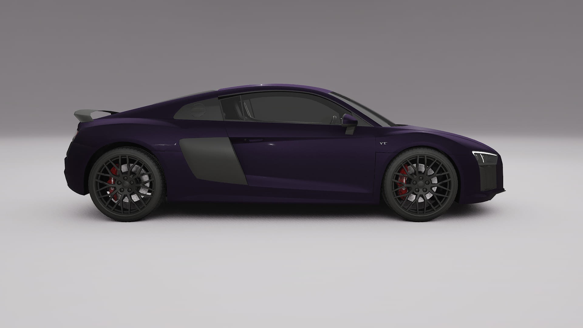 Audi R8 typ 4S prefacelift pre LCI TPU Lackschutzfolie | VIOLET Farbwechsel PPF – Komplett-Vorgeschnittener Kit