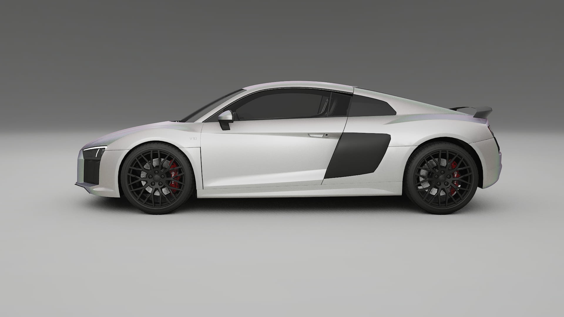 Audi R8 typ 4S prefacelift pre LCI TPU Lackschutzfolie | NEBULA Farbwechsel PPF – Komplett-Vorgeschnittener Kit