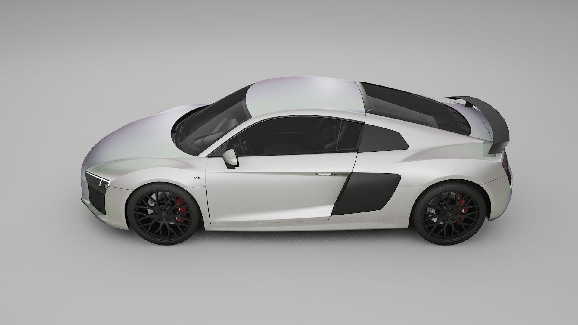 Audi R8 typ 4S prefacelift pre LCI TPU Lackschutzfolie | NEBULA Farbwechsel PPF – Komplett-Vorgeschnittener Kit