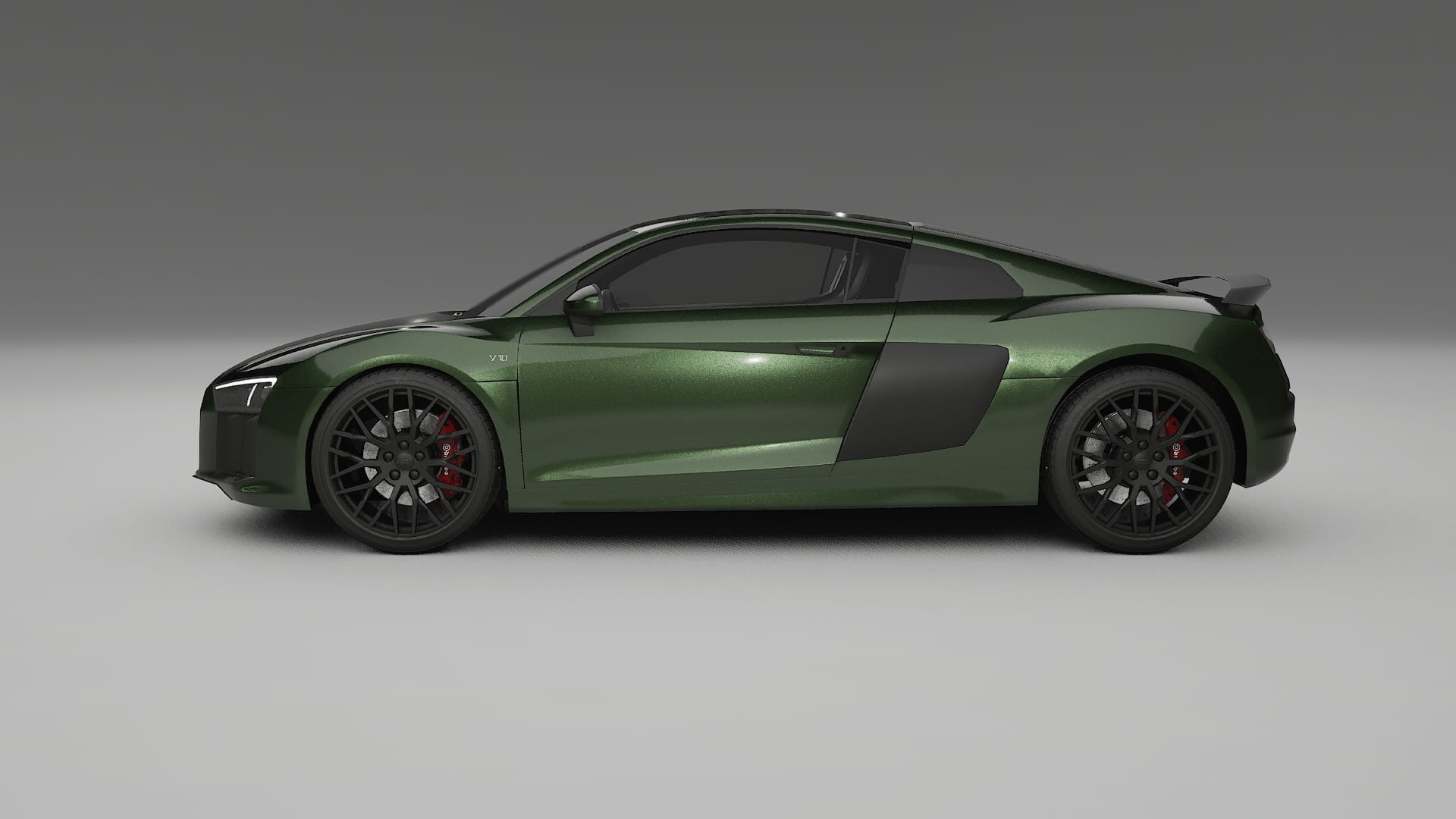Audi R8 typ 4S prefacelift pre LCI TPU Lackschutzfolie | LAGOON Farbwechsel PPF – Komplett-Vorgeschnittener Kit