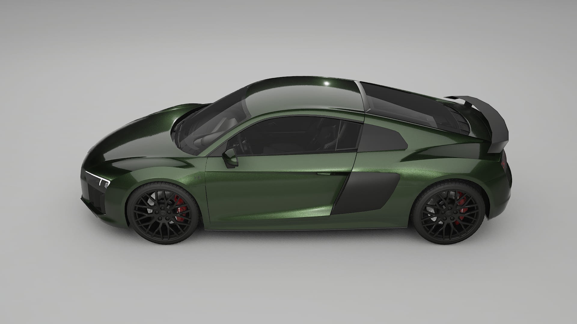 Audi R8 typ 4S prefacelift pre LCI TPU Lackschutzfolie | LAGOON Farbwechsel PPF – Komplett-Vorgeschnittener Kit