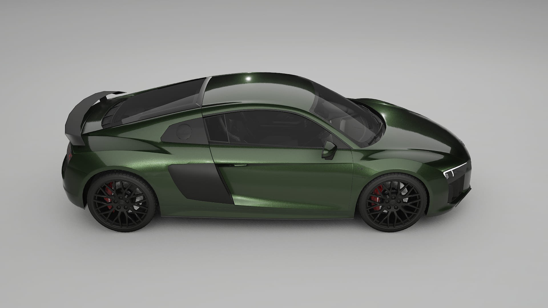 Audi R8 typ 4S prefacelift pre LCI TPU Lackschutzfolie | LAGOON Farbwechsel PPF – Komplett-Vorgeschnittener Kit