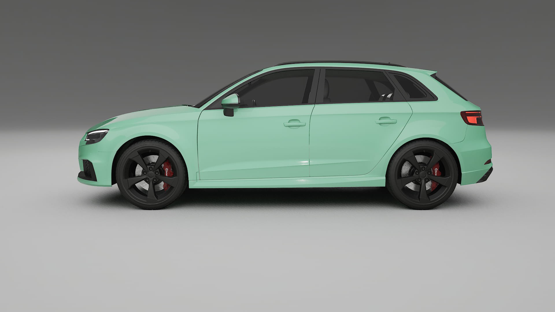 Audi RS3 Sportback 8V facelift LCI TPU Lackschutzfolie | DUSTY Farbwechsel PPF – Komplett-Vorgeschnittener Kit