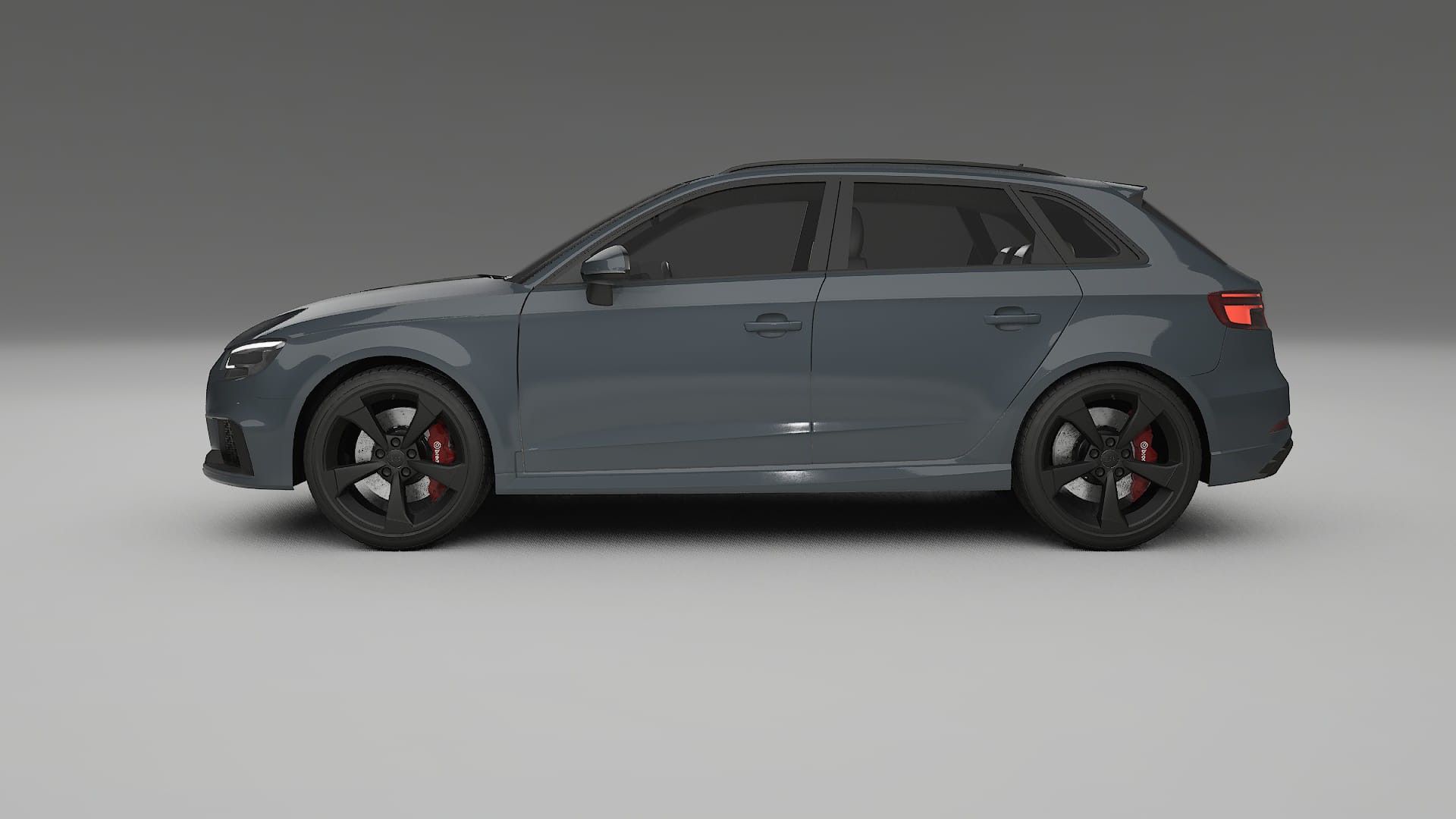 Audi RS3 Sportback 8V facelift LCI TPU Lackschutzfolie | GRANITE Farbwechsel PPF – Komplett-Vorgeschnittener Kit