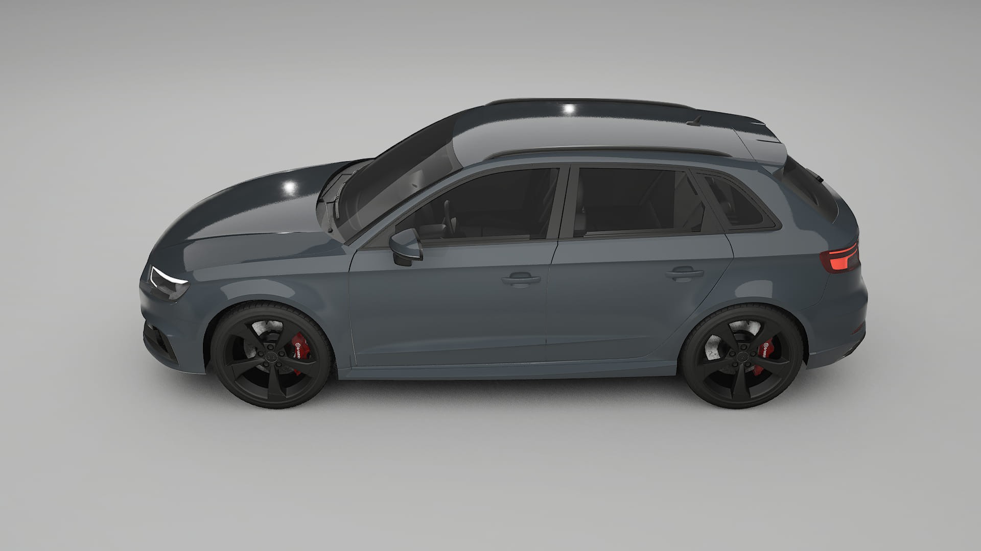 Audi RS3 Sportback 8V facelift LCI TPU Lackschutzfolie | GRANITE Farbwechsel PPF – Komplett-Vorgeschnittener Kit