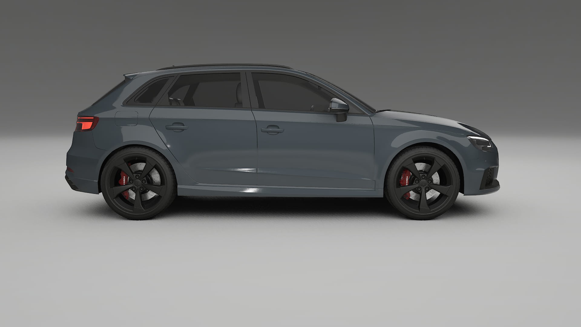 Audi RS3 Sportback 8V facelift LCI TPU Lackschutzfolie | GRANITE Farbwechsel PPF – Komplett-Vorgeschnittener Kit