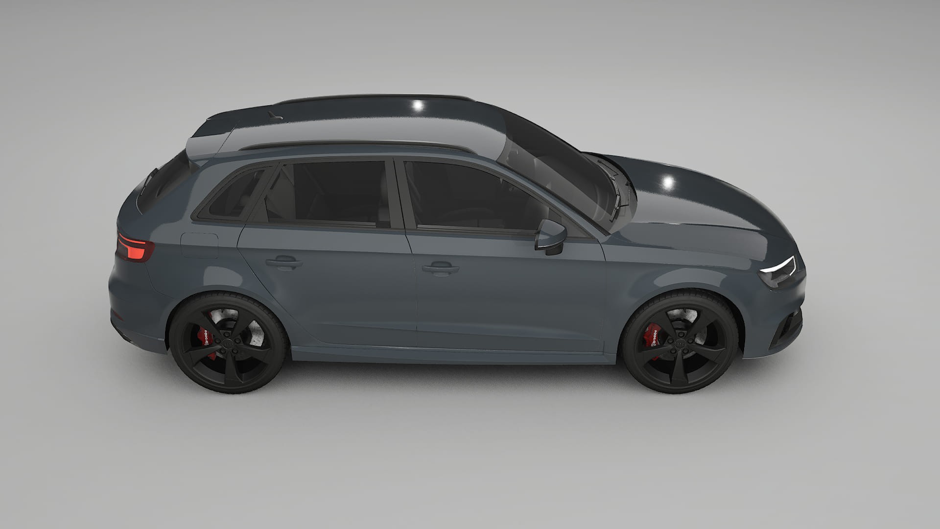 Audi RS3 Sportback 8V facelift LCI TPU Lackschutzfolie | GRANITE Farbwechsel PPF – Komplett-Vorgeschnittener Kit