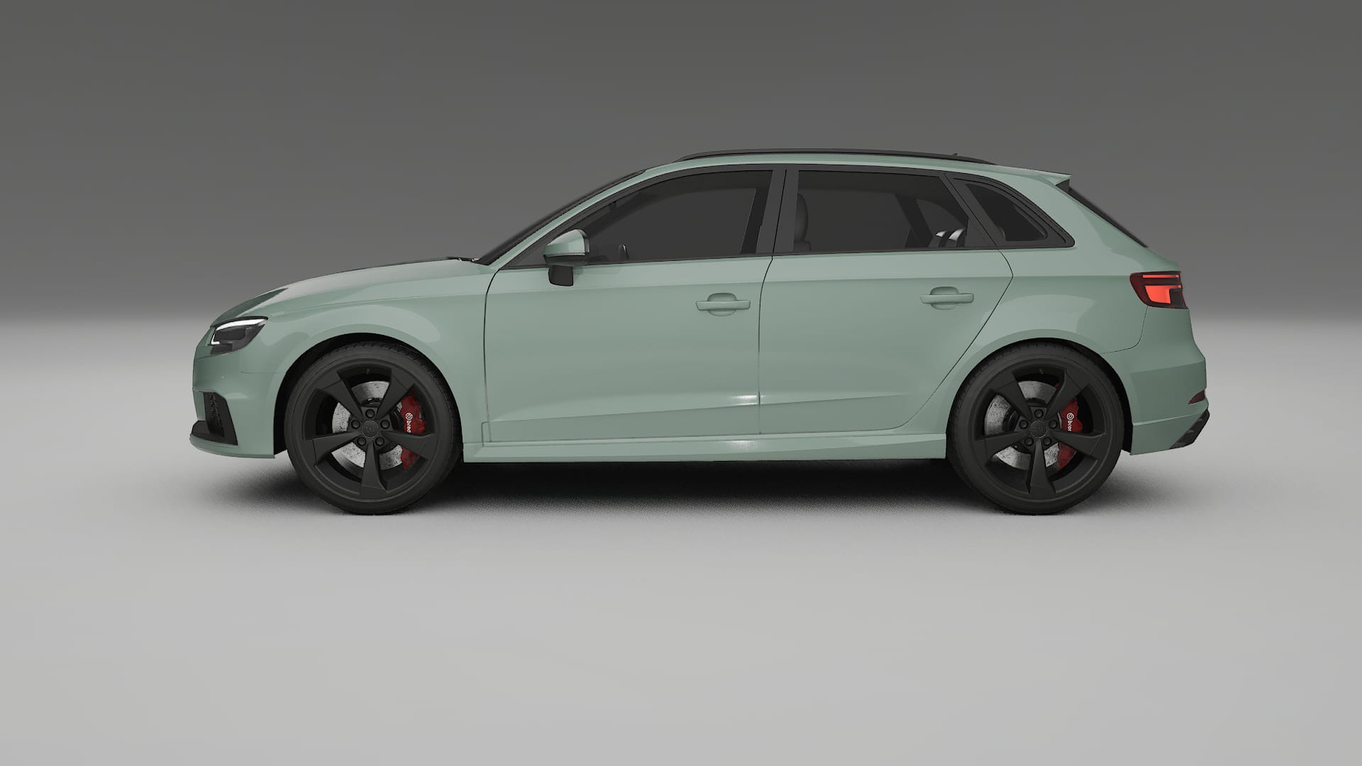 Audi RS3 Sportback 8V facelift LCI TPU Lackschutzfolie | CINDER Farbwechsel PPF – Komplett-Vorgeschnittener Kit