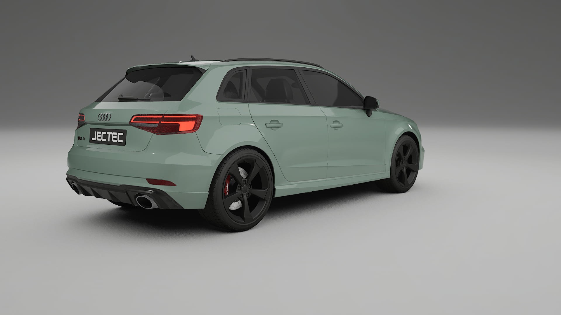 Audi RS3 Sportback 8V facelift LCI TPU Lackschutzfolie | CINDER Farbwechsel PPF – Komplett-Vorgeschnittener Kit