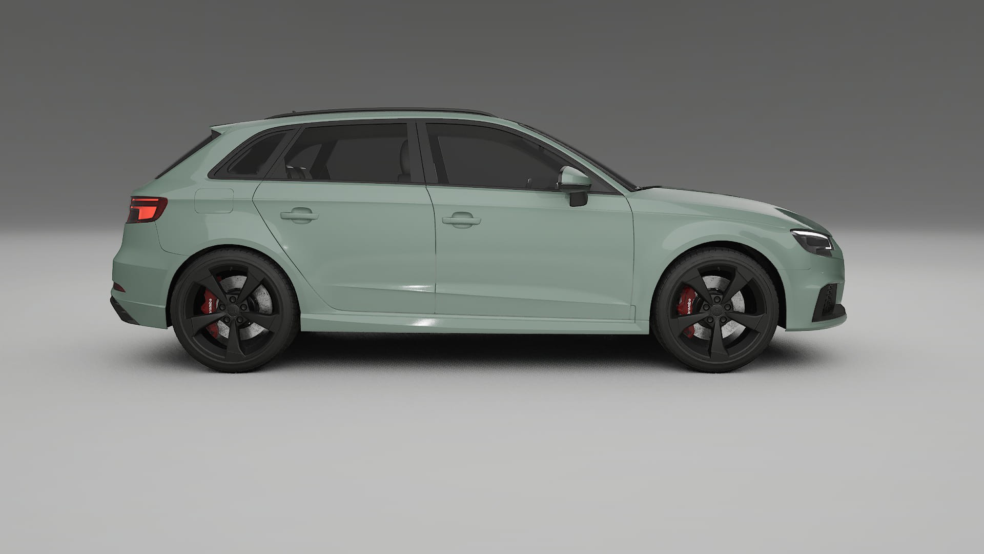 Audi RS3 Sportback 8V facelift LCI TPU Lackschutzfolie | CINDER Farbwechsel PPF – Komplett-Vorgeschnittener Kit