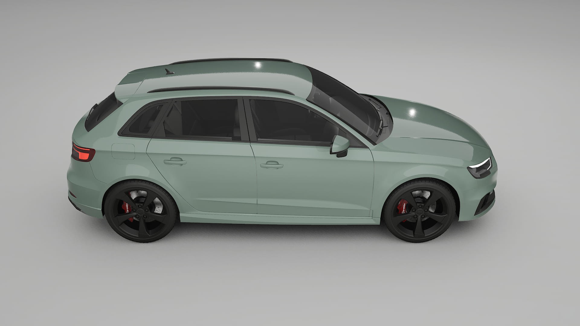 Audi RS3 Sportback 8V facelift LCI TPU Lackschutzfolie | CINDER Farbwechsel PPF – Komplett-Vorgeschnittener Kit