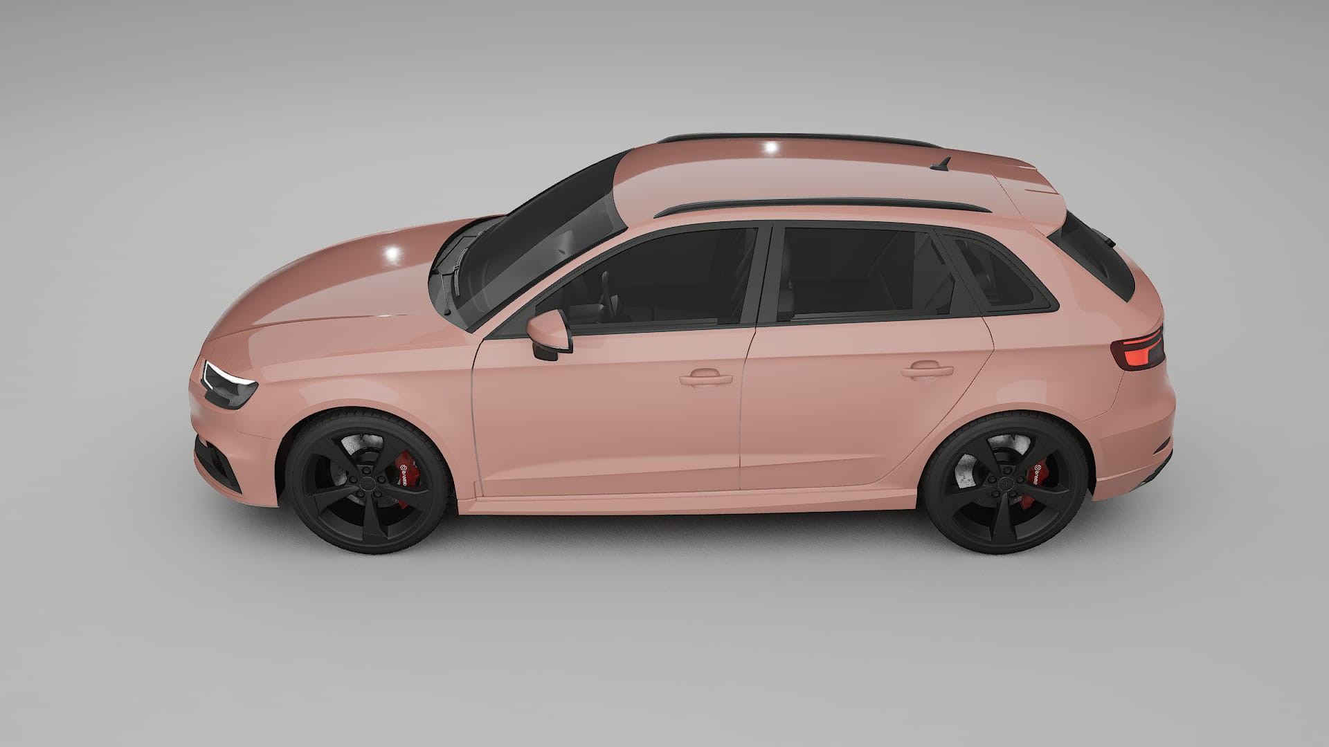 Audi RS3 Sportback 8V facelift LCI TPU Lackschutzfolie | BLUSH Farbwechsel PPF – Komplett-Vorgeschnittener Kit