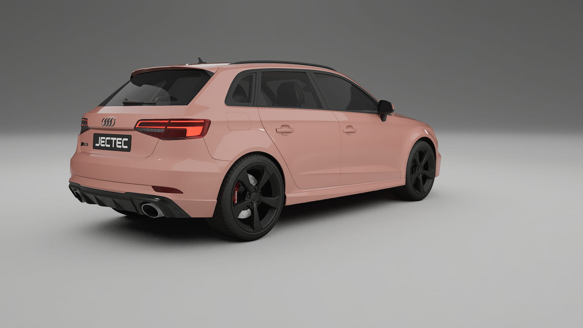 Audi RS3 Sportback 8V facelift LCI TPU Lackschutzfolie | BLUSH Farbwechsel PPF – Komplett-Vorgeschnittener Kit