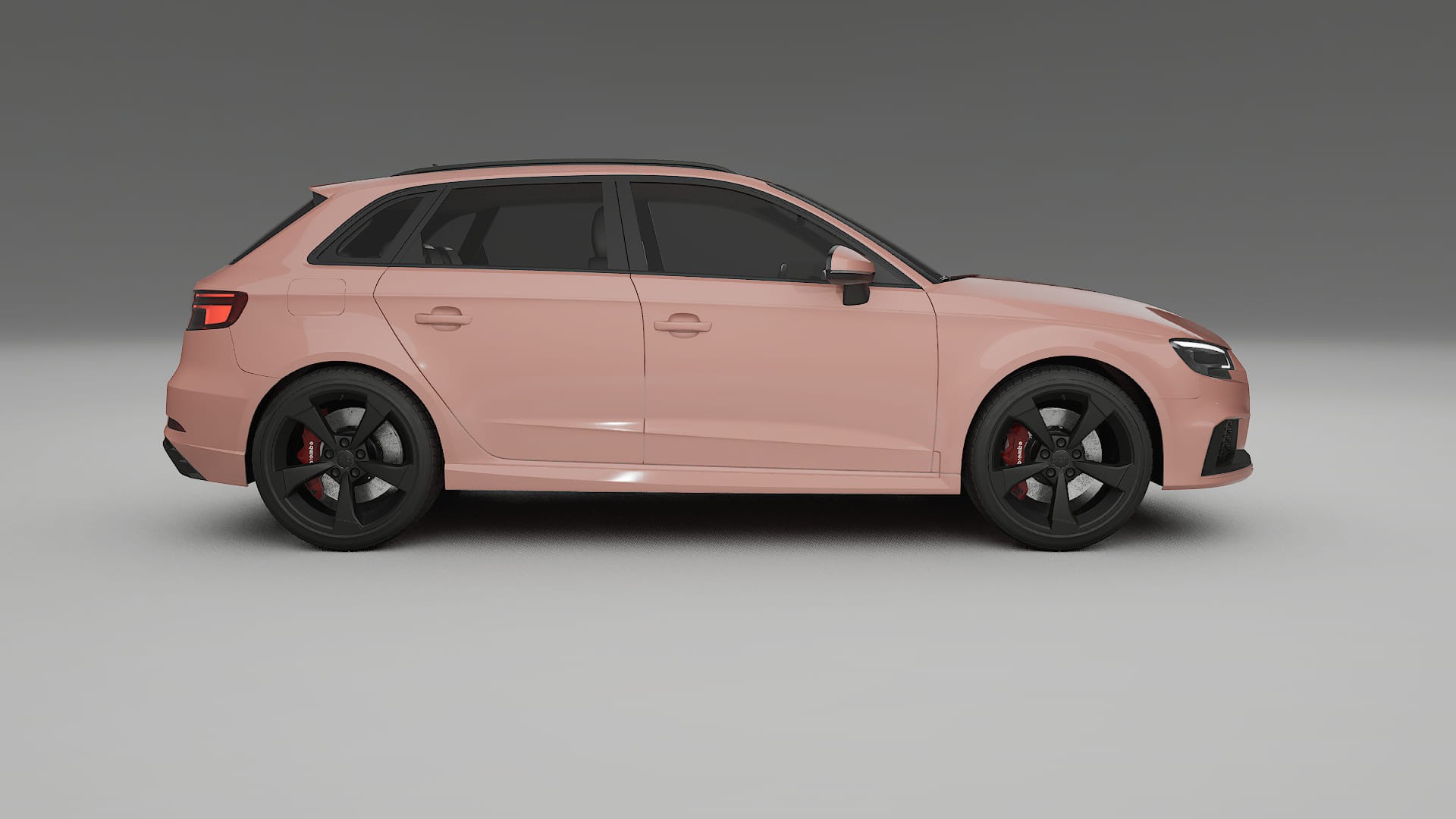 Audi RS3 Sportback 8V facelift LCI TPU Lackschutzfolie | BLUSH Farbwechsel PPF – Komplett-Vorgeschnittener Kit