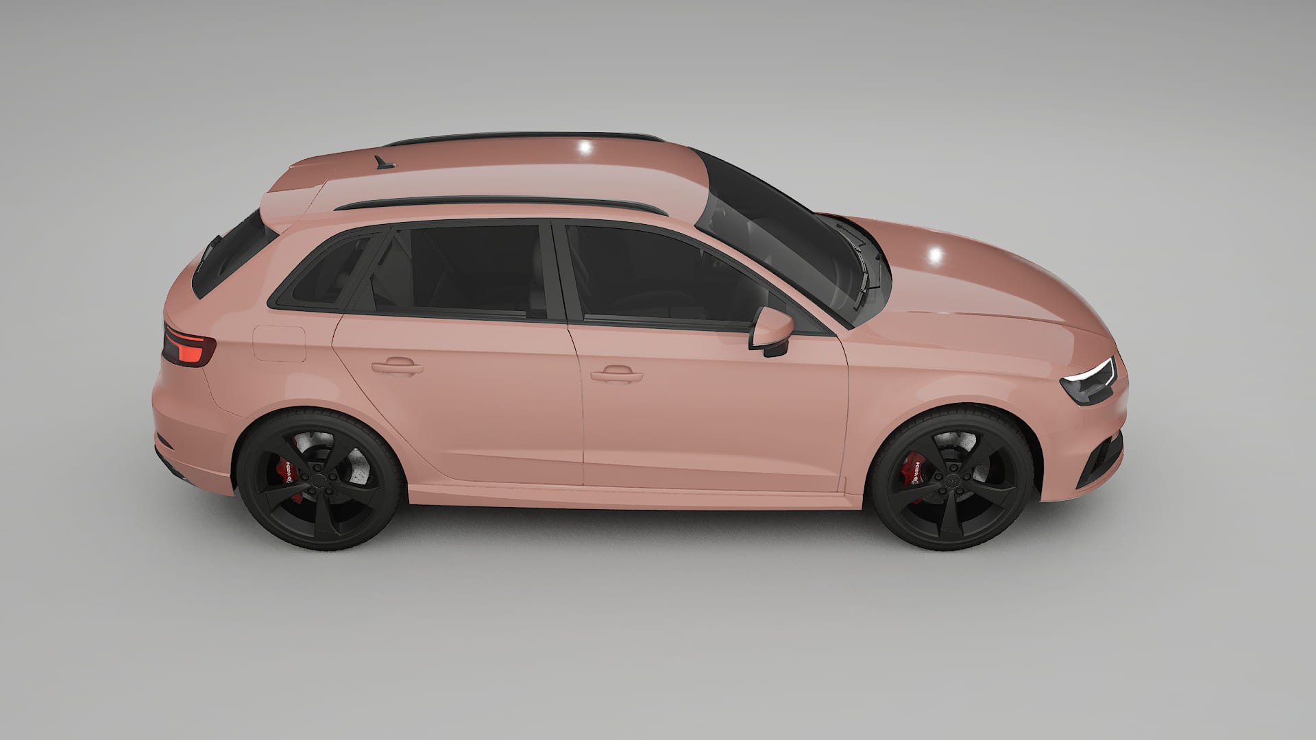 Audi RS3 Sportback 8V facelift LCI TPU Lackschutzfolie | BLUSH Farbwechsel PPF – Komplett-Vorgeschnittener Kit