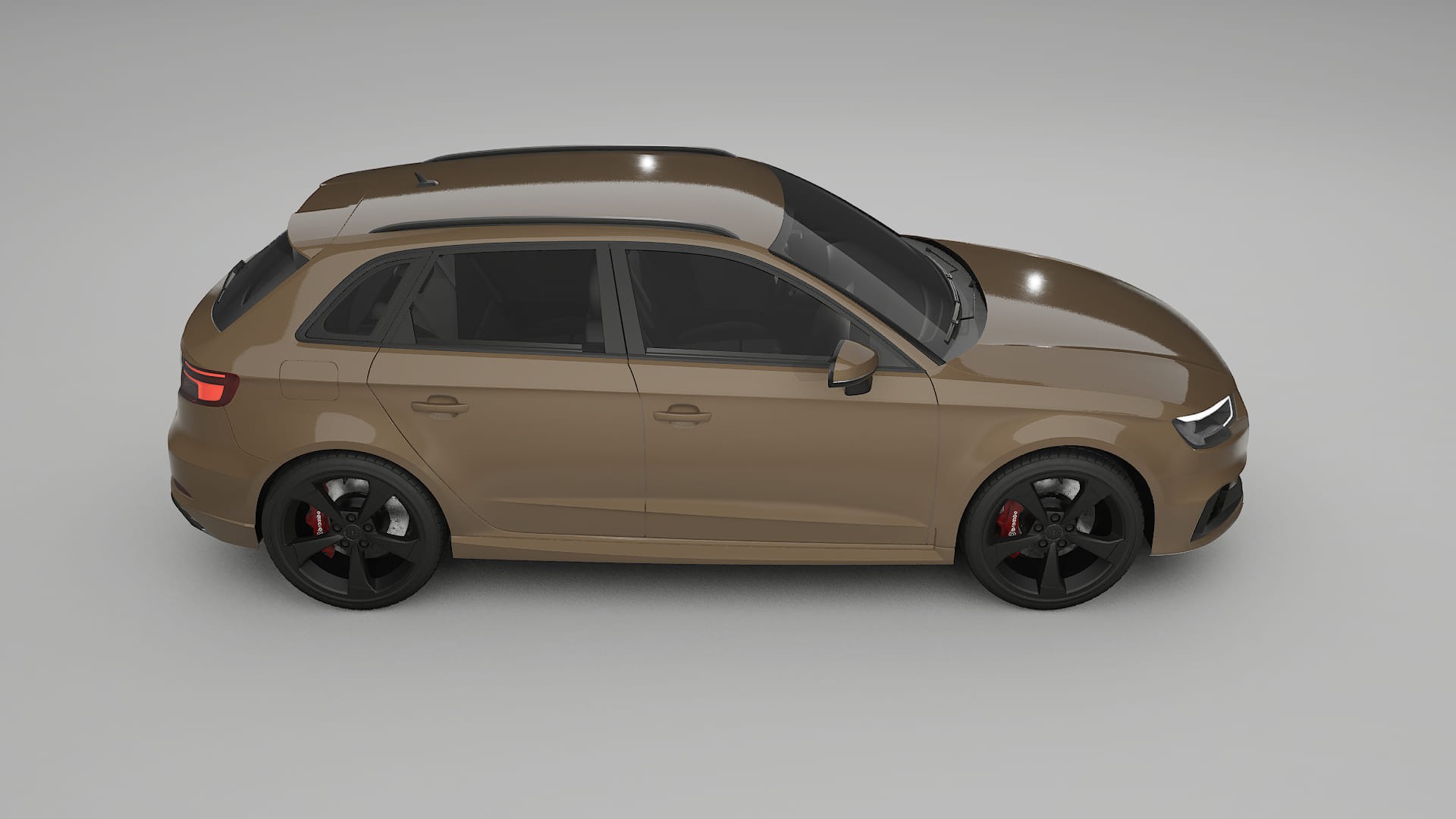 Audi RS3 Sportback 8V facelift LCI TPU Lackschutzfolie | SAHARA Farbwechsel PPF – Komplett-Vorgeschnittener Kit