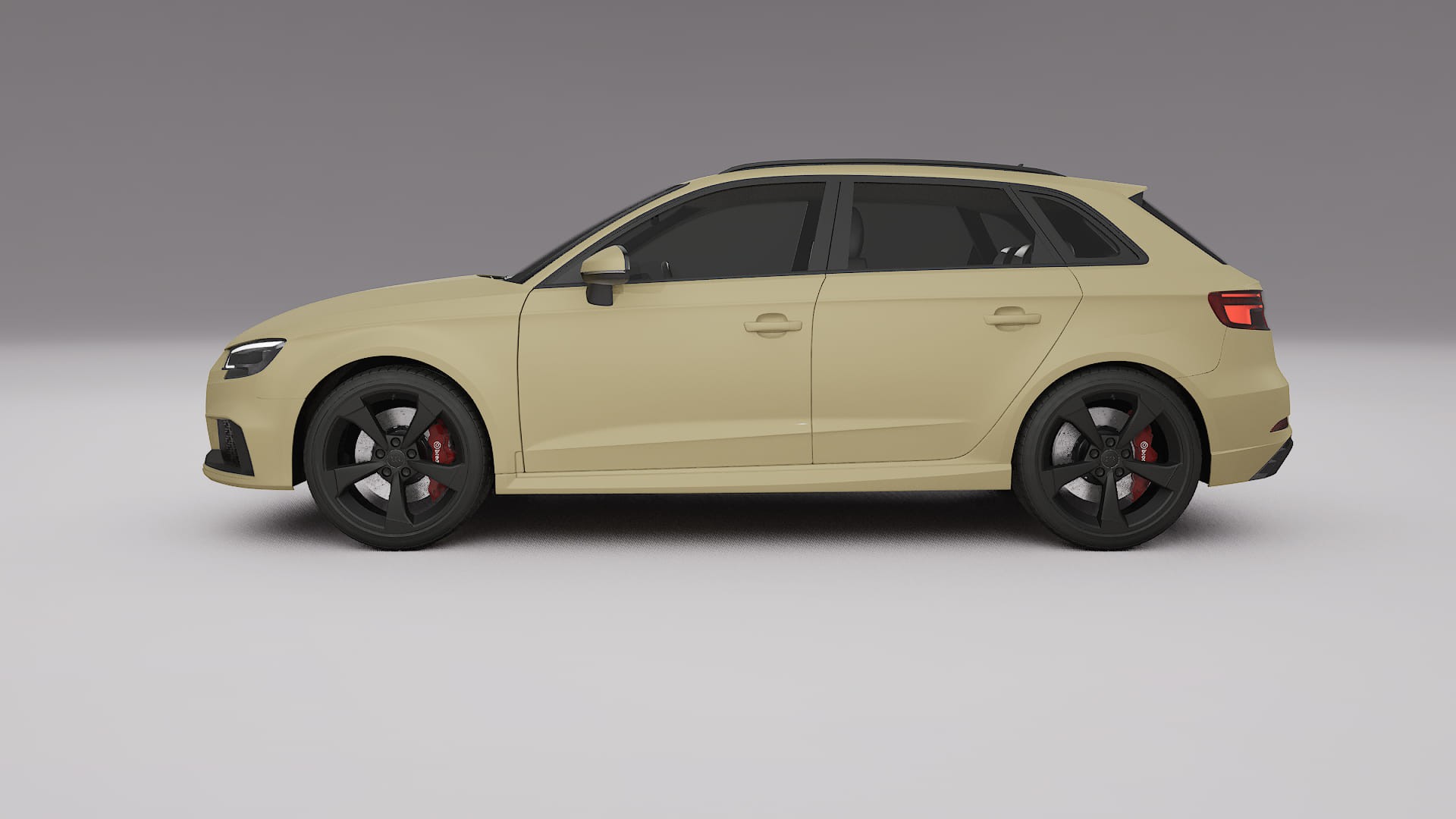 Audi RS3 Sportback 8V facelift LCI TPU Lackschutzfolie | SAND Farbwechsel PPF – Komplett-Vorgeschnittener Kit