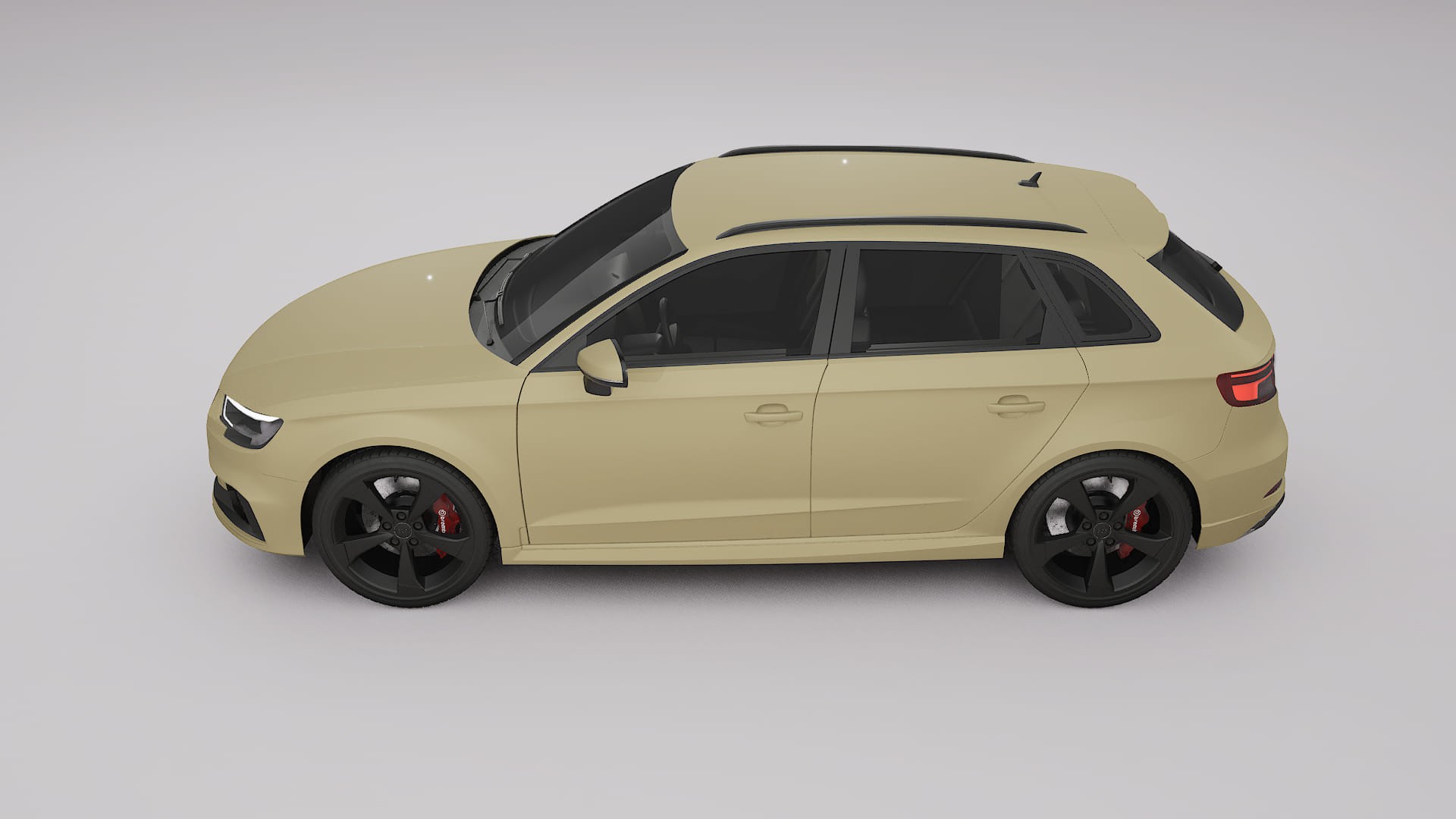 Audi RS3 Sportback 8V facelift LCI TPU Lackschutzfolie | SAND Farbwechsel PPF – Komplett-Vorgeschnittener Kit