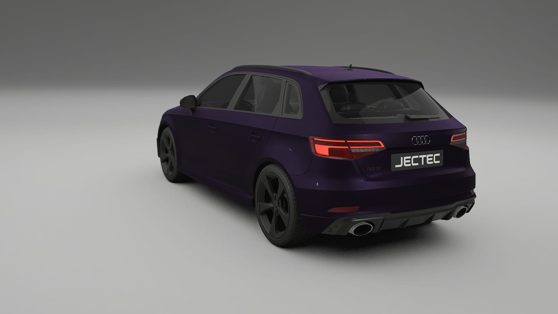 Audi RS3 Sportback 8V facelift LCI TPU Lackschutzfolie | VIOLET Farbwechsel PPF – Komplett-Vorgeschnittener Kit