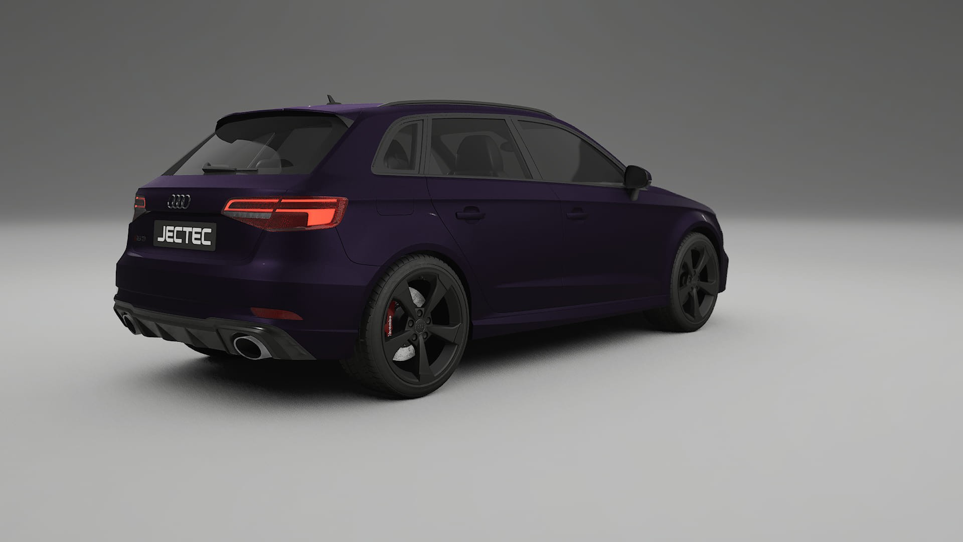 Audi RS3 Sportback 8V facelift LCI TPU Lackschutzfolie | VIOLET Farbwechsel PPF – Komplett-Vorgeschnittener Kit