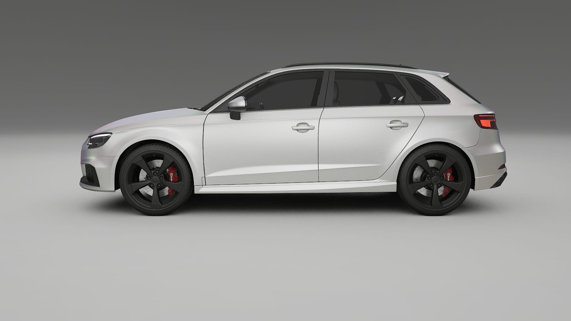 Audi RS3 Sportback 8V facelift LCI TPU Lackschutzfolie | NEBULA Farbwechsel PPF – Komplett-Vorgeschnittener Kit
