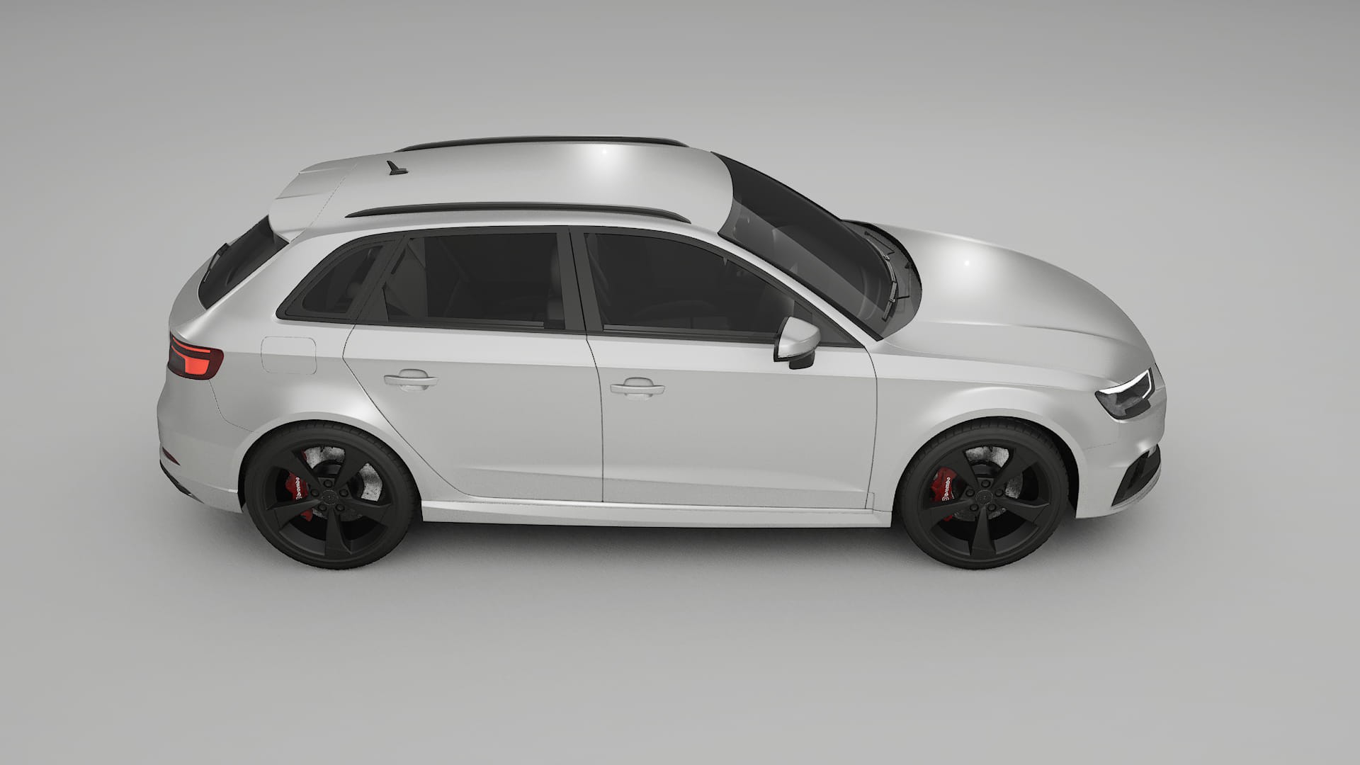 Audi RS3 Sportback 8V facelift LCI TPU Lackschutzfolie | OPAL Farbwechsel PPF – Komplett-Vorgeschnittener Kit