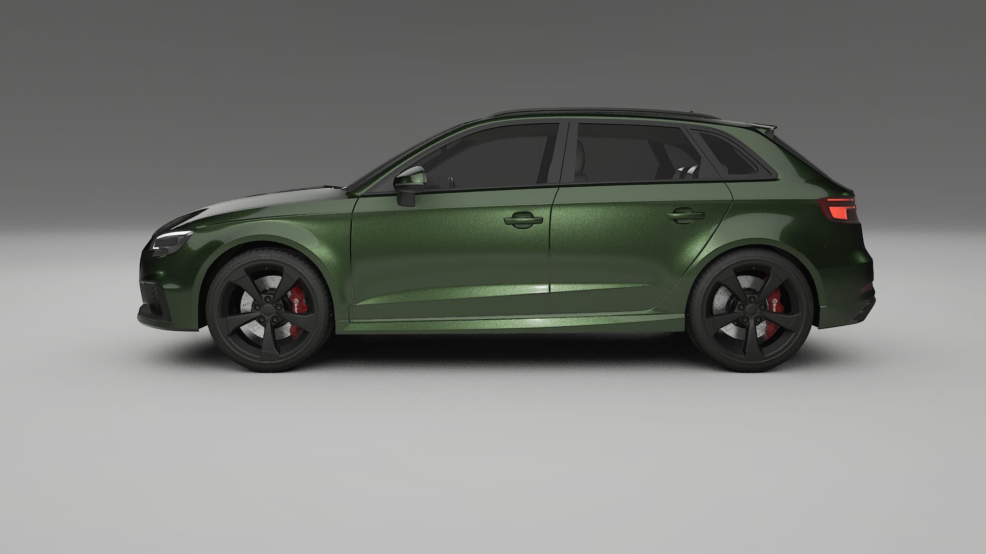 Audi RS3 Sportback 8V facelift LCI TPU Lackschutzfolie | LAGOON Farbwechsel PPF – Komplett-Vorgeschnittener Kit