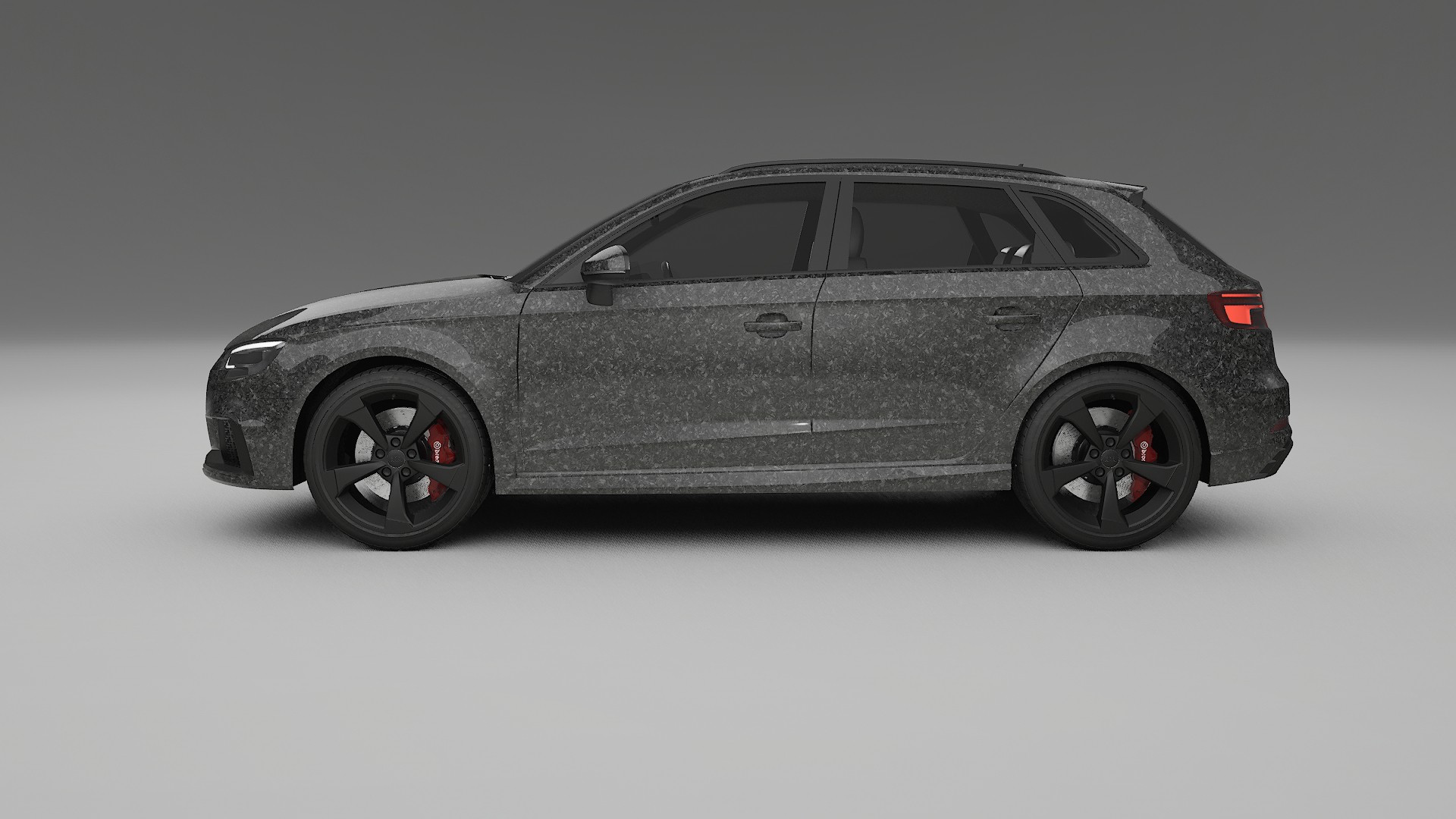 Audi RS3 Sportback 8V facelift LCI TPU Lackschutzfolie | FORGED S Farbwechsel PPF – Komplett-Vorgeschnittener Kit