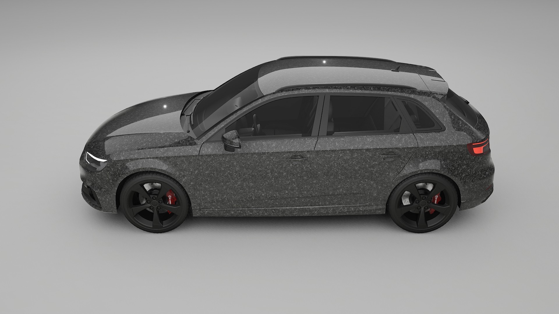 Audi RS3 Sportback 8V facelift LCI TPU Lackschutzfolie | FORGED S Farbwechsel PPF – Komplett-Vorgeschnittener Kit