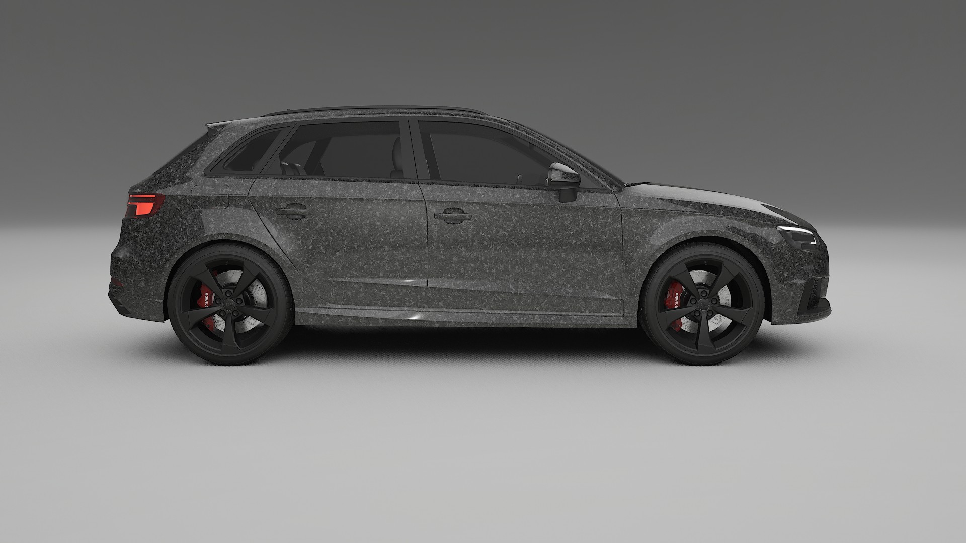 Audi RS3 Sportback 8V facelift LCI TPU Lackschutzfolie | FORGED S Farbwechsel PPF – Komplett-Vorgeschnittener Kit