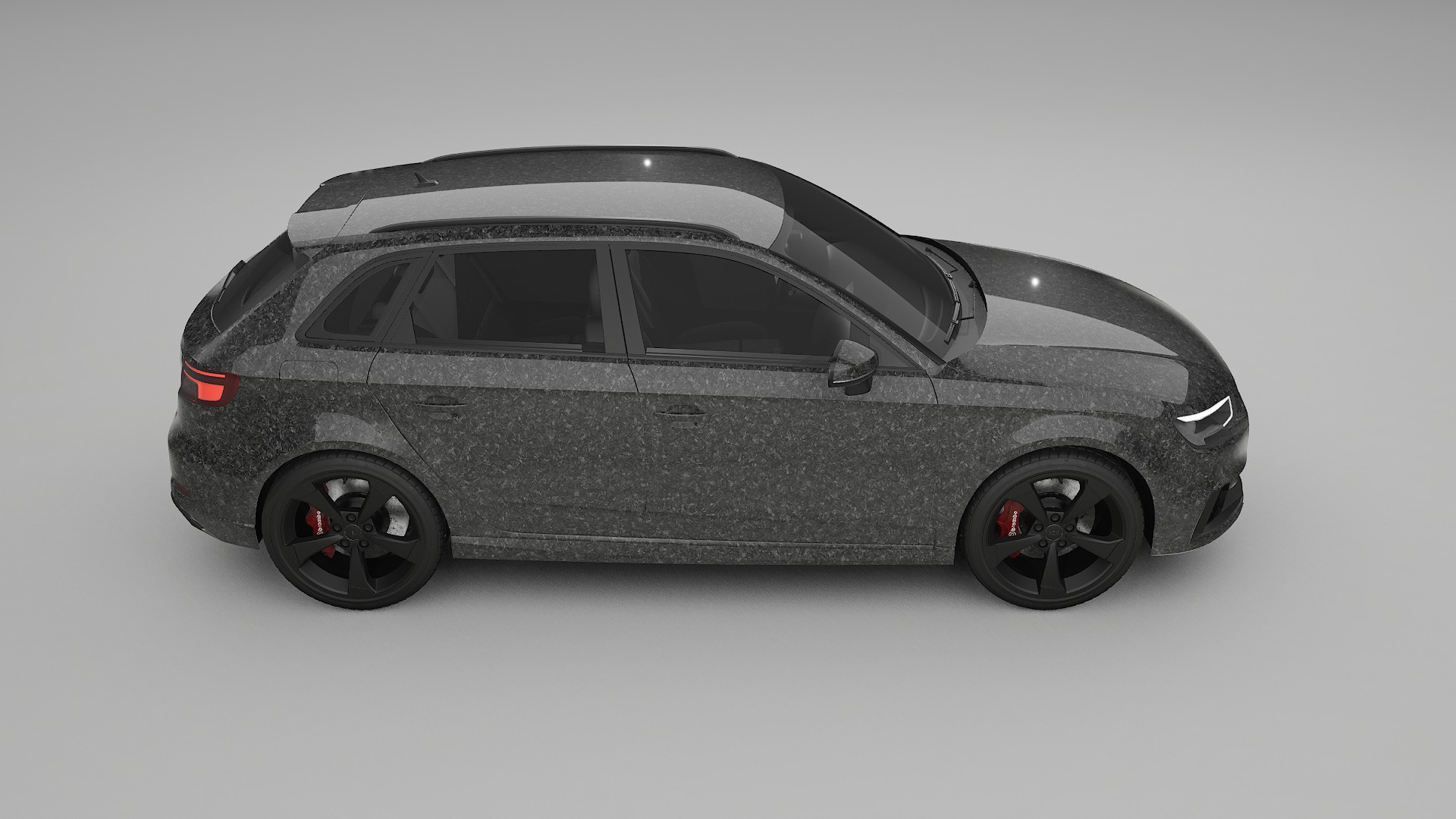 Audi RS3 Sportback 8V facelift LCI TPU Lackschutzfolie | FORGED S Farbwechsel PPF – Komplett-Vorgeschnittener Kit