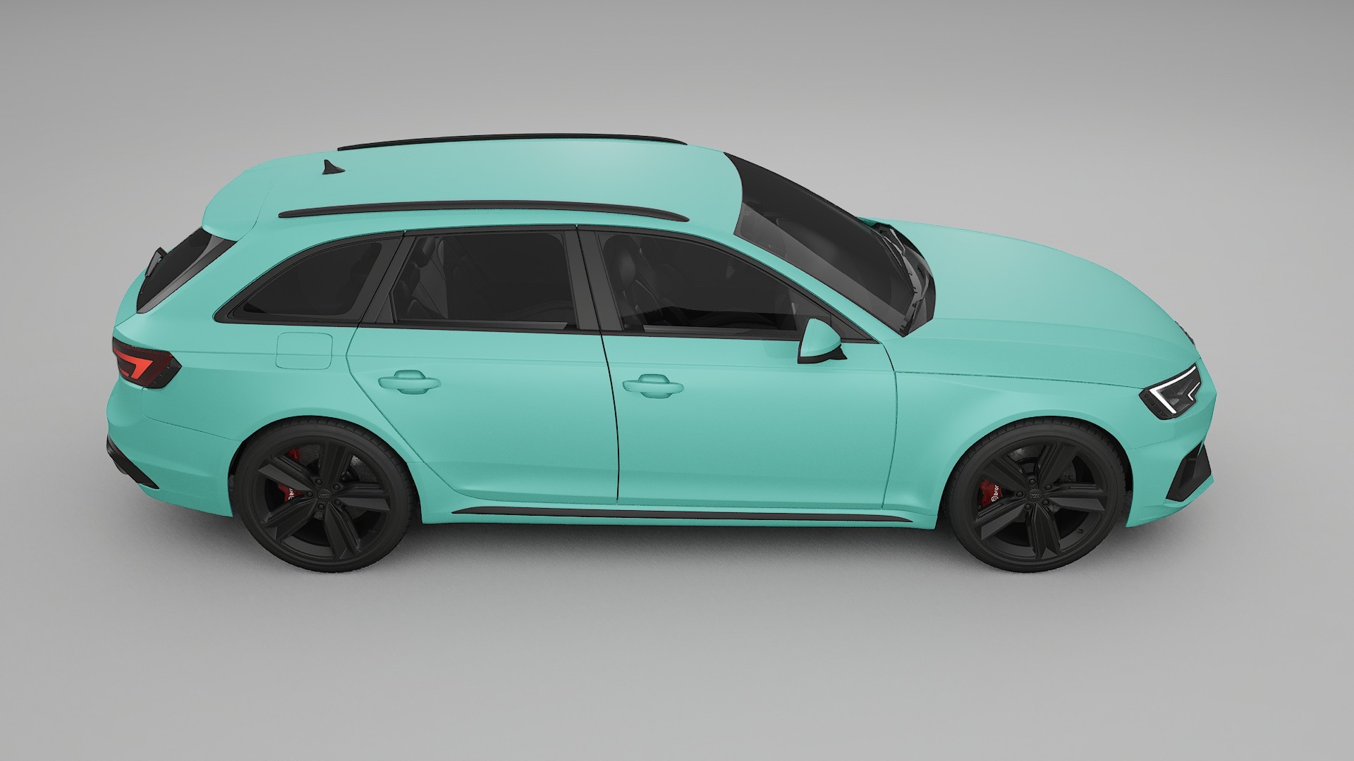 Audi RS4 Avant B9 prefacelift pre LCI TPU Lackschutzfolie | FROST Farbwechsel PPF – Komplett-Vorgeschnittener Kit