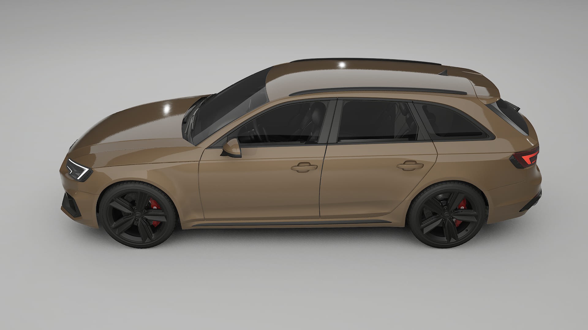 Audi RS4 Avant B9 prefacelift pre LCI TPU Lackschutzfolie | SAHARA Farbwechsel PPF – Komplett-Vorgeschnittener Kit